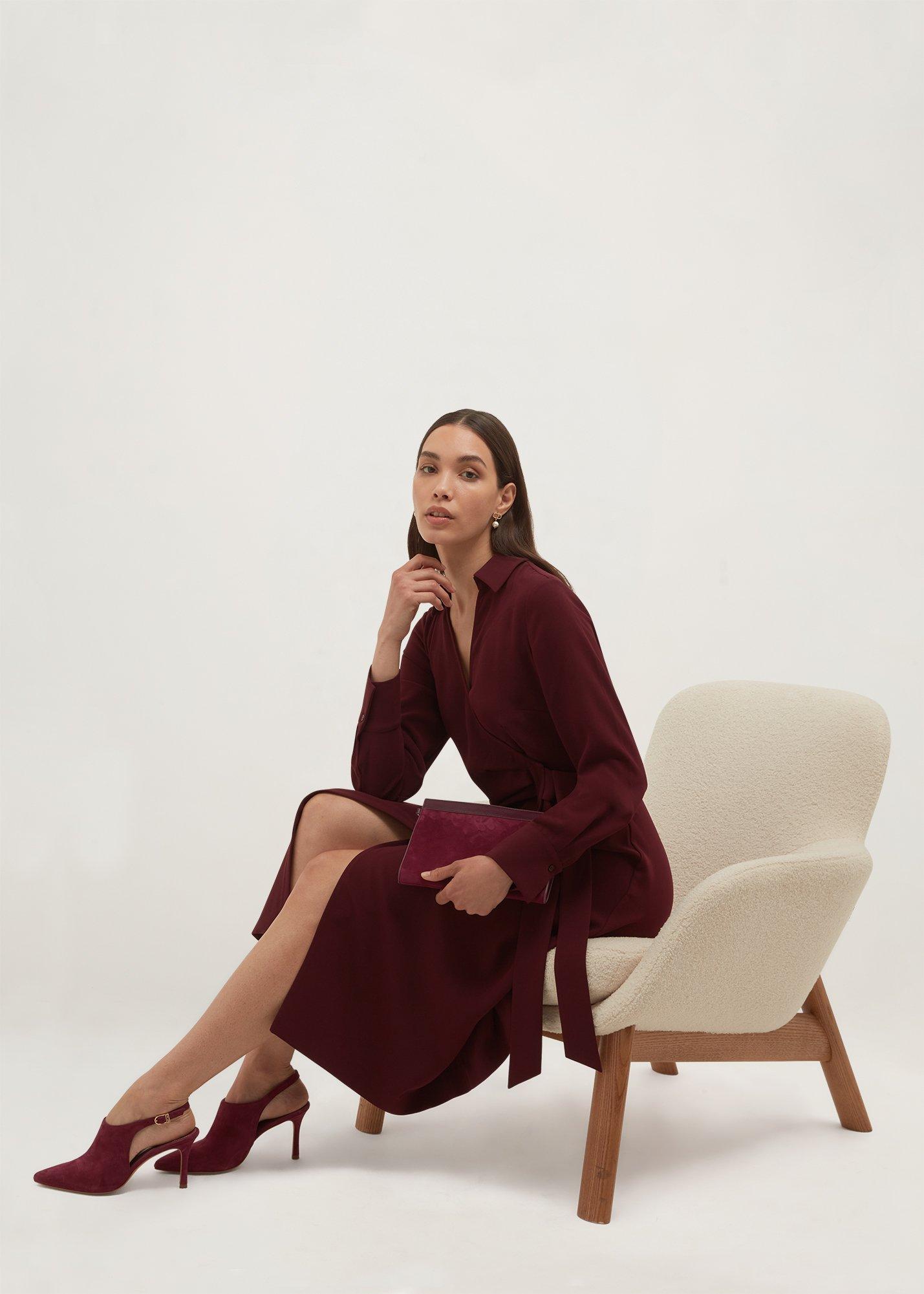 Arabella Dress, Fig Purple, hi-res