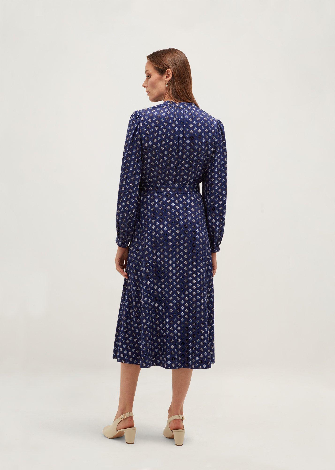 Zia Dress, Blue Multi, hi-res