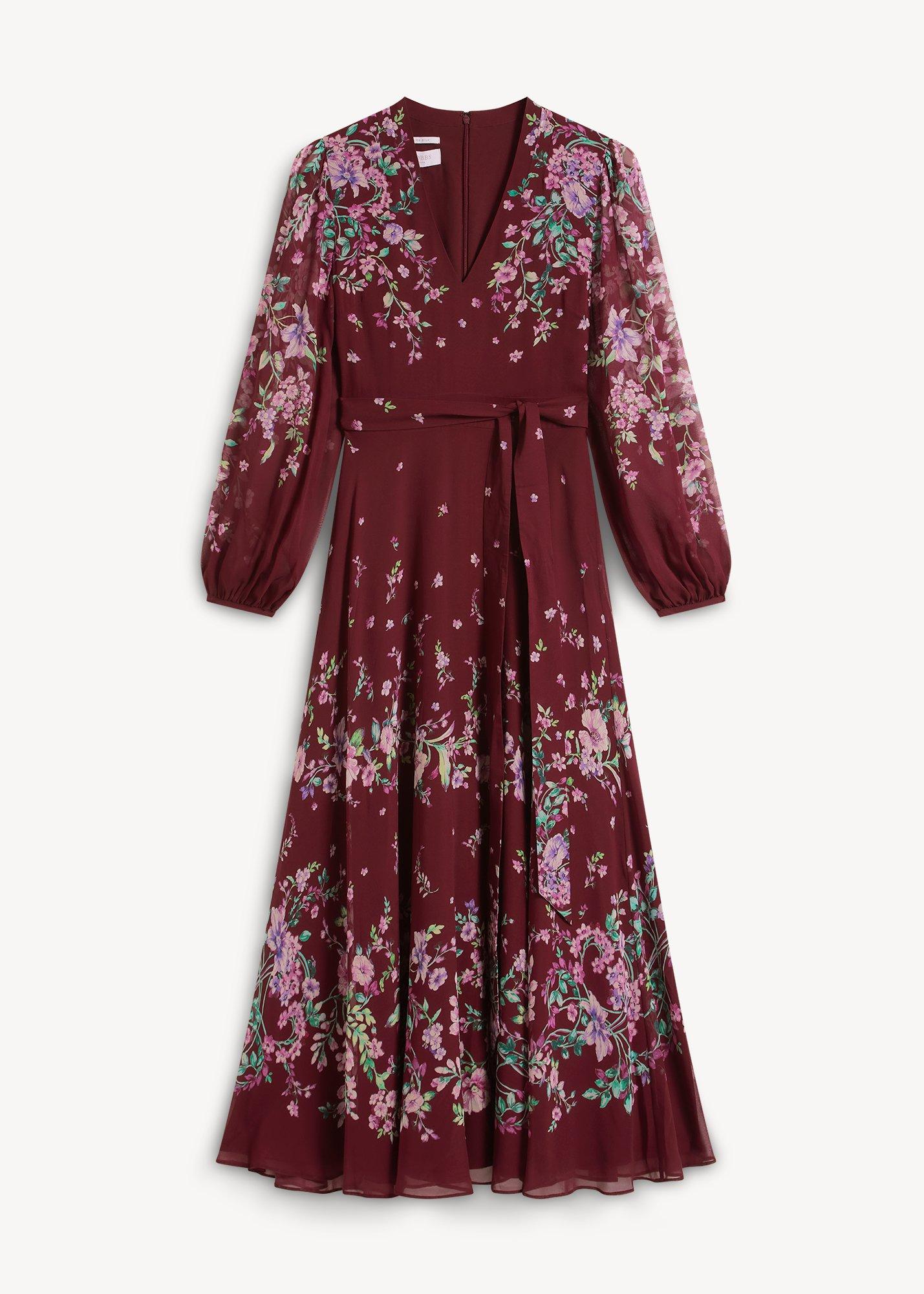 Maeve Floral Silk Dress