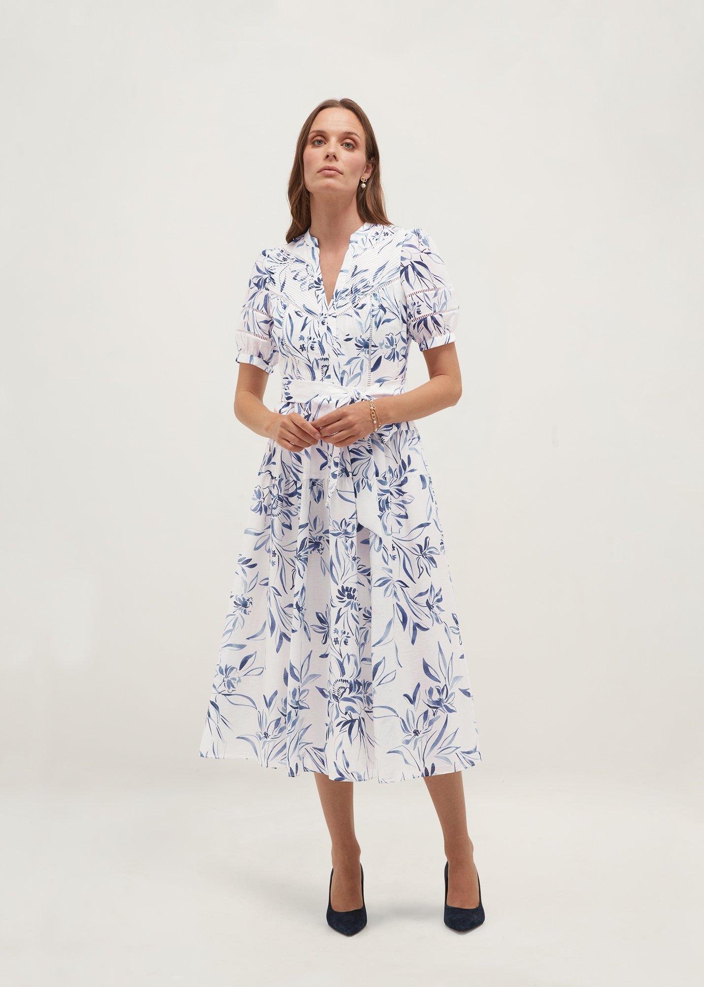 Annabella Trim Detailed Dress