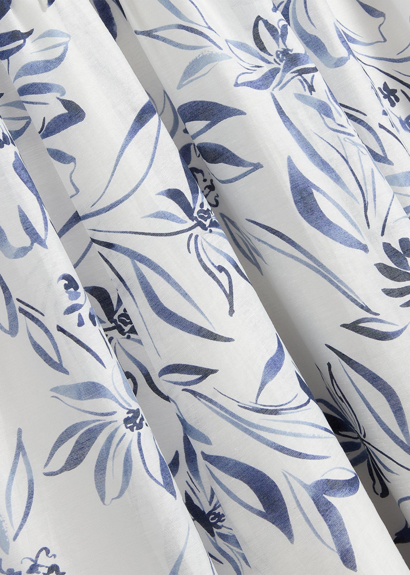 Annabella Trim Detailed Dress, Ivory Midnight, hi-res