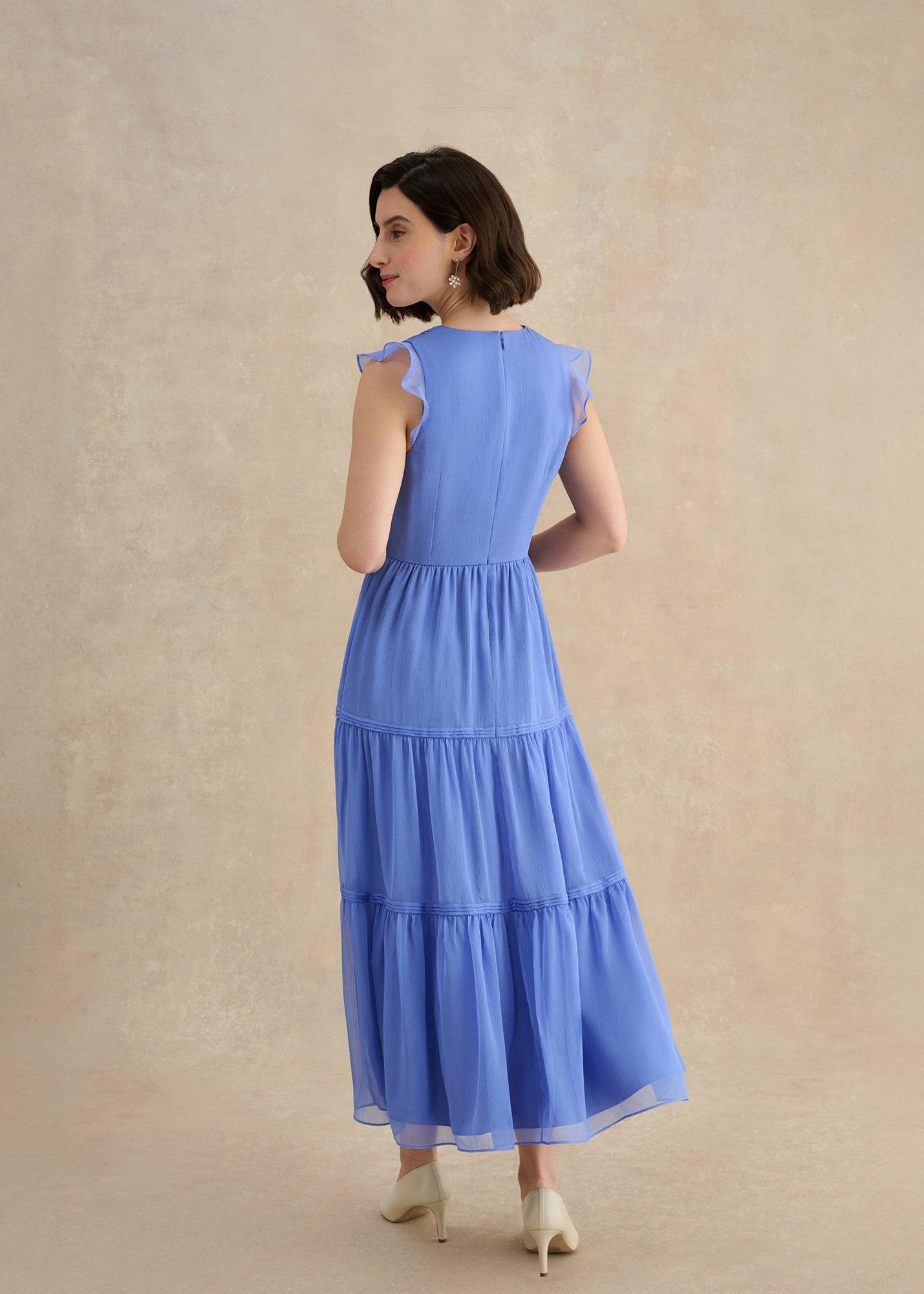 Roseberry Dress, Cool Blue, hi-res