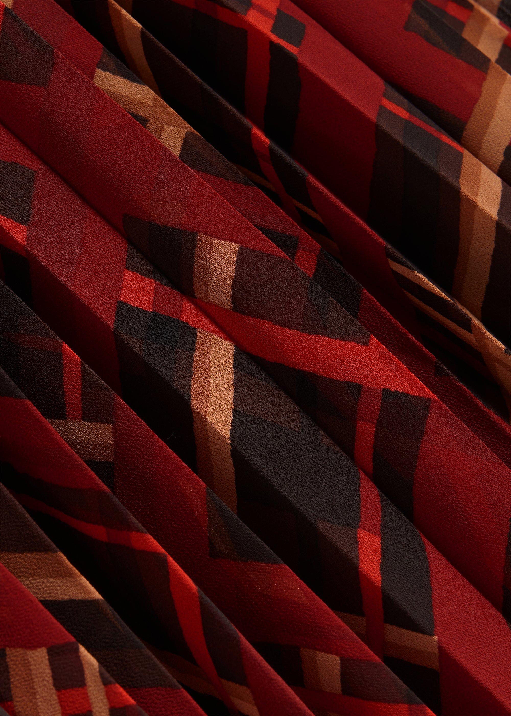 Ophelia Check Dress, Brown Multi, hi-res