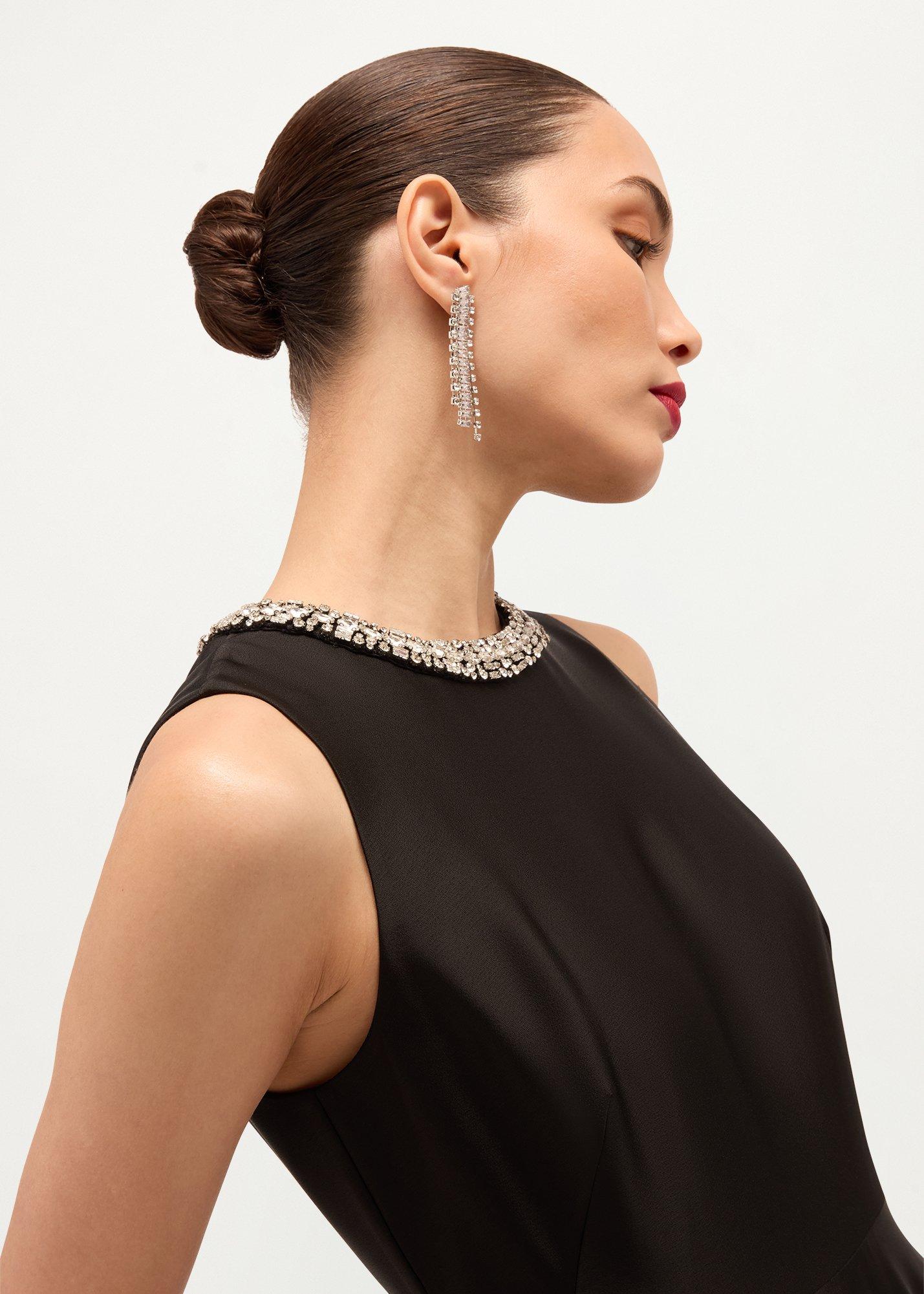 Anne Dress, Black, hi-res