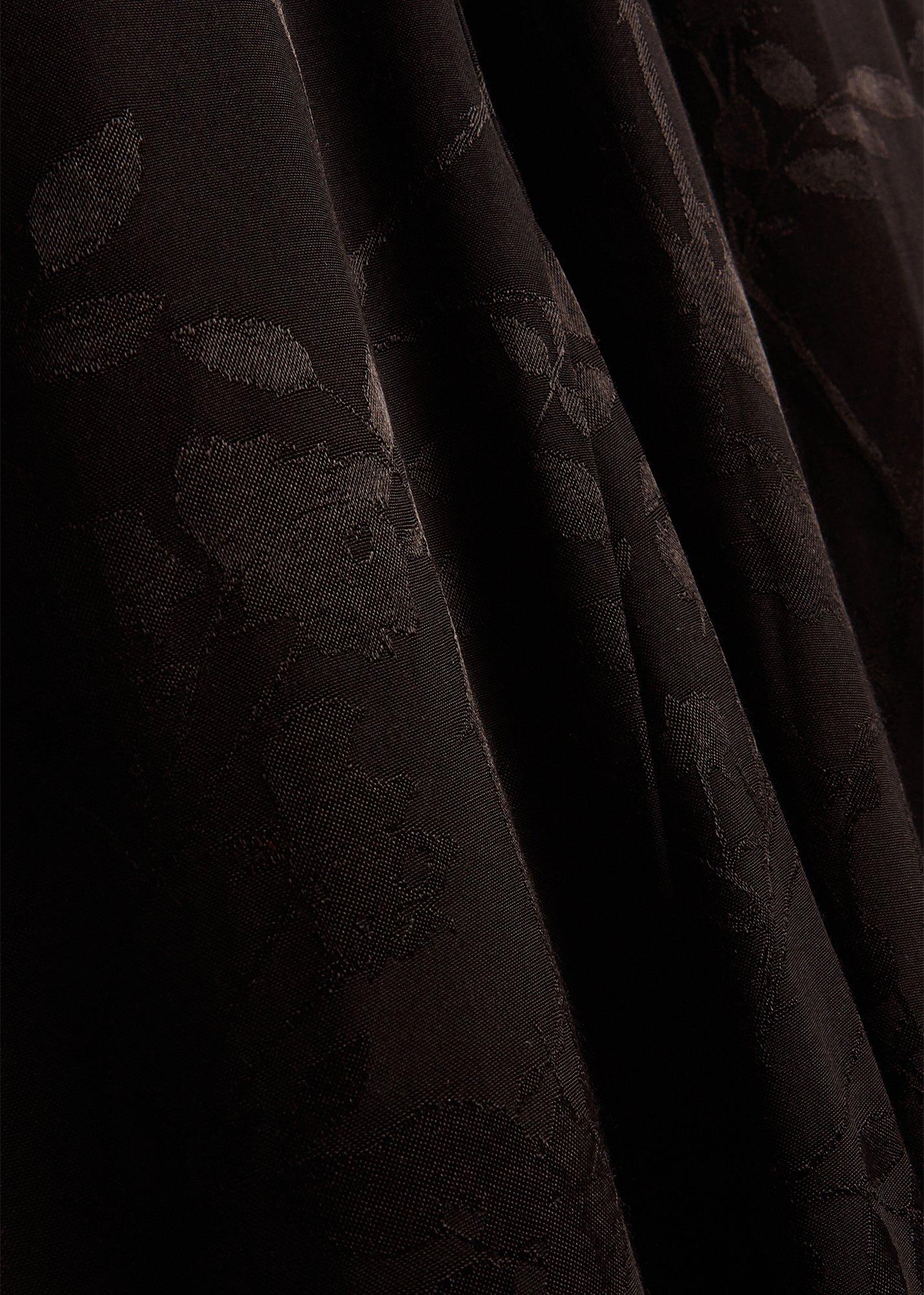 Townend Jacquard Dress, Black, hi-res