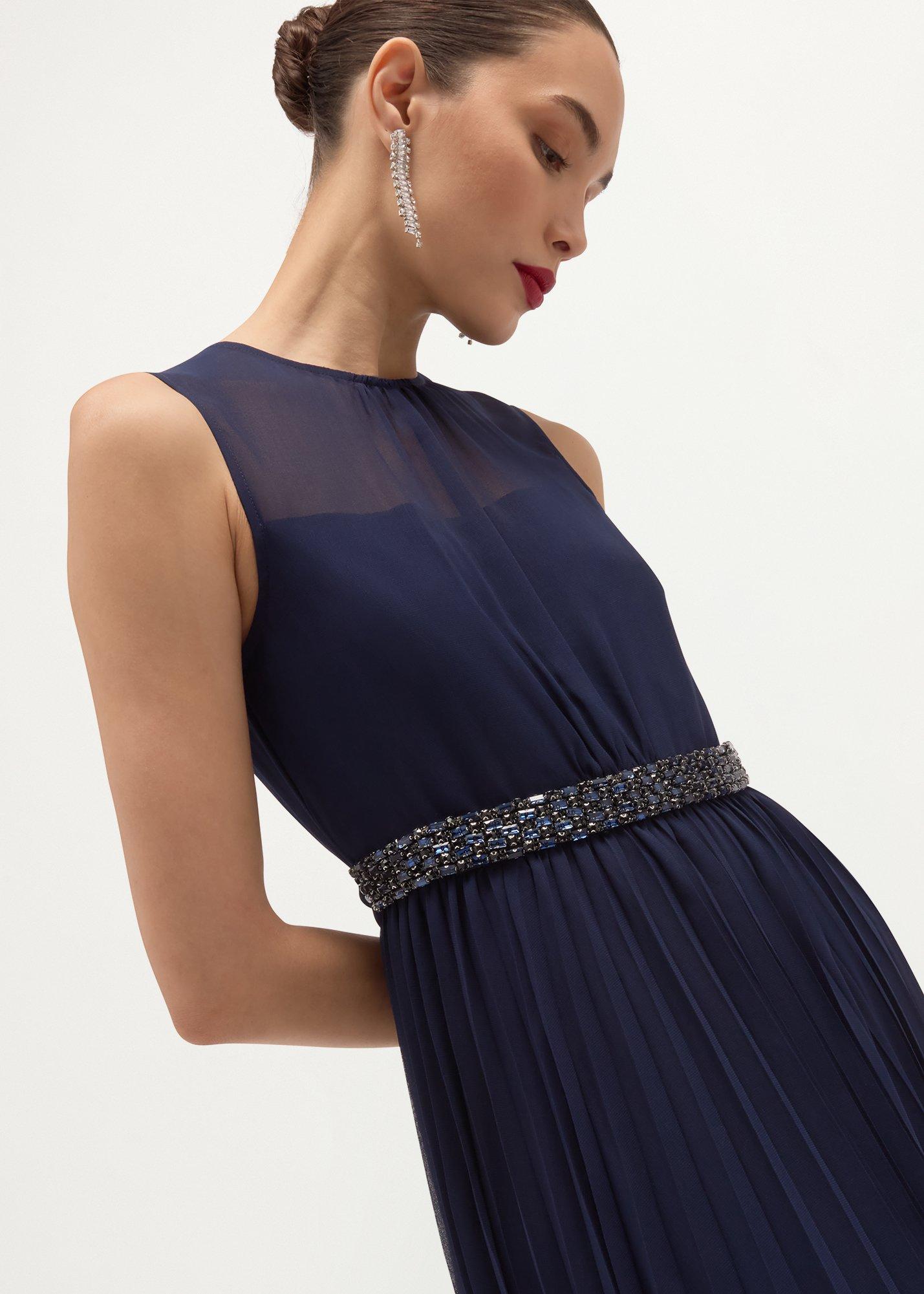 Gwyneth Dress, Midnight Navy, hi-res