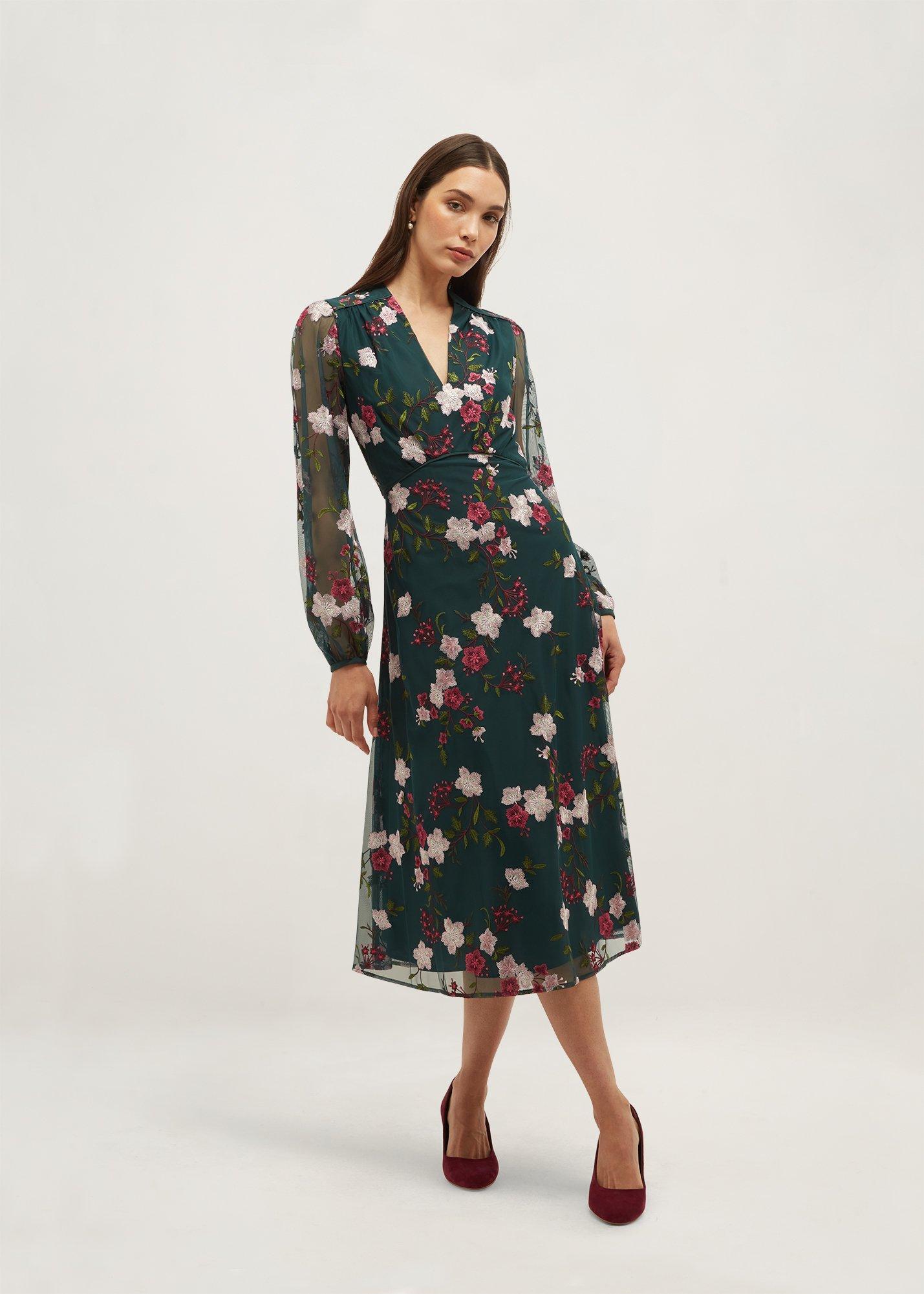 Flo Embroidered Dress