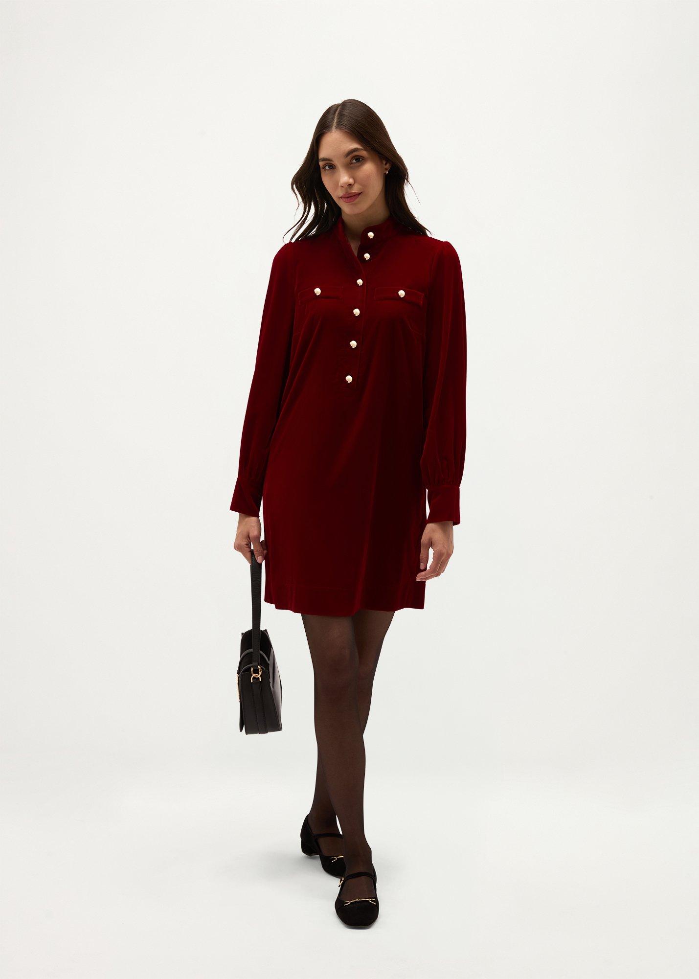 Stephanie Velvet Dress