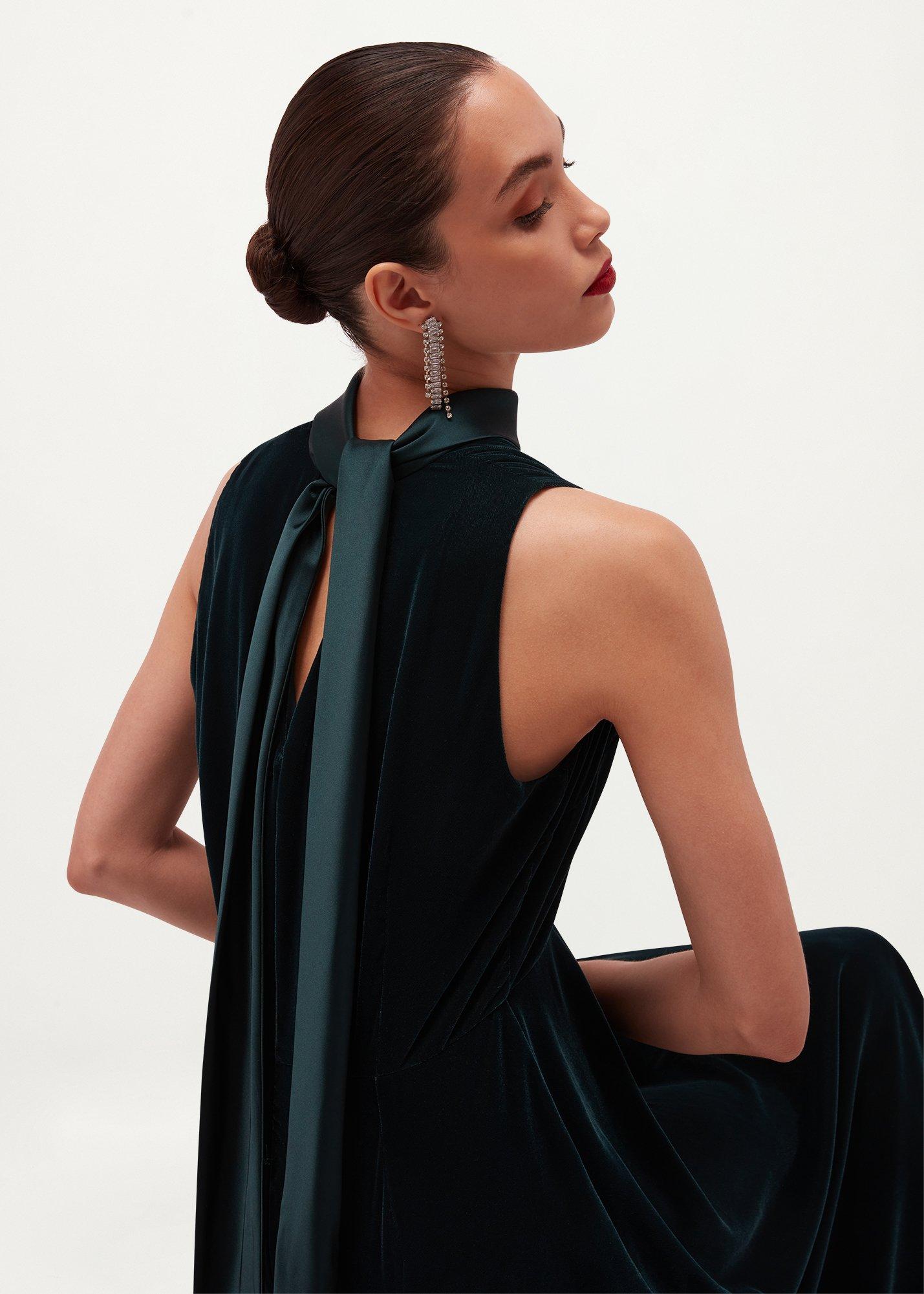 Tallie Dress, Evergreen, hi-res