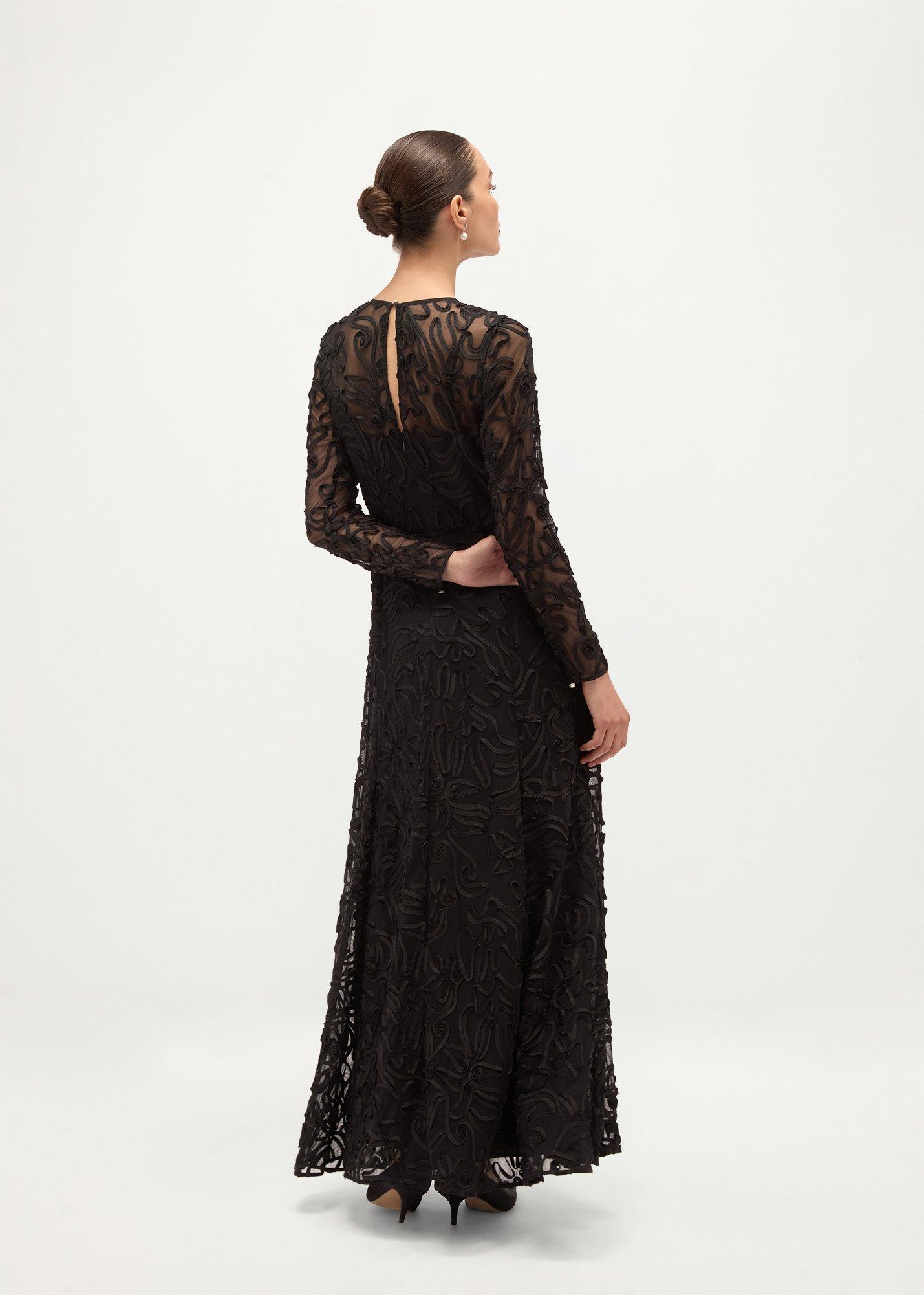 Nicole Dress, Black, hi-res