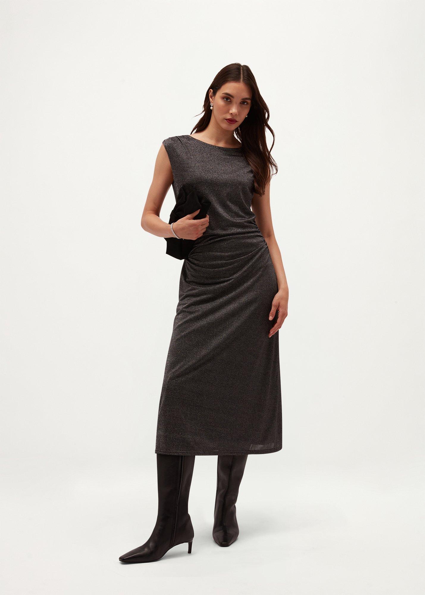 Liana Jersey Sparkle Dress