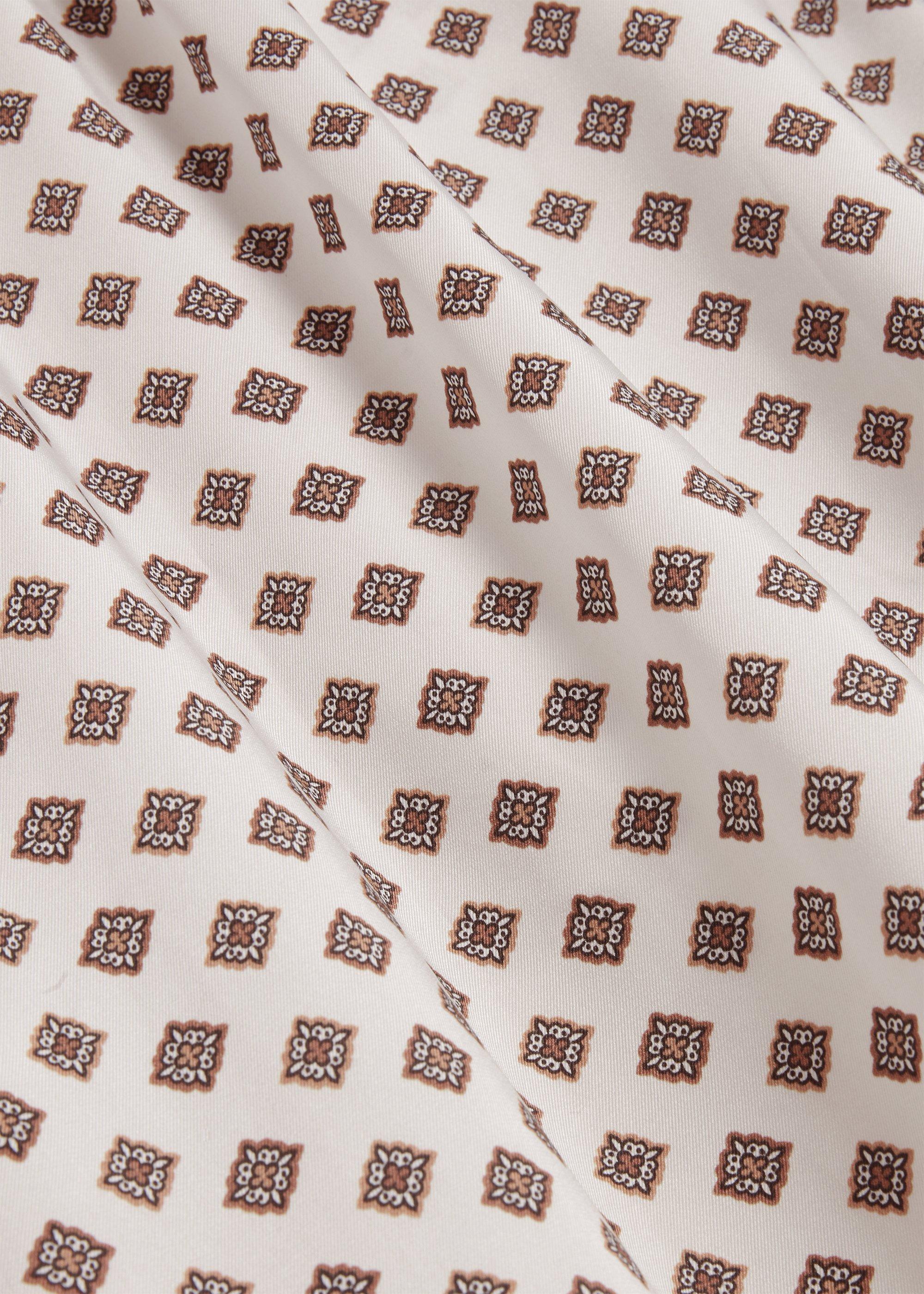 Iva Blouse, Ivory Camel, hi-res