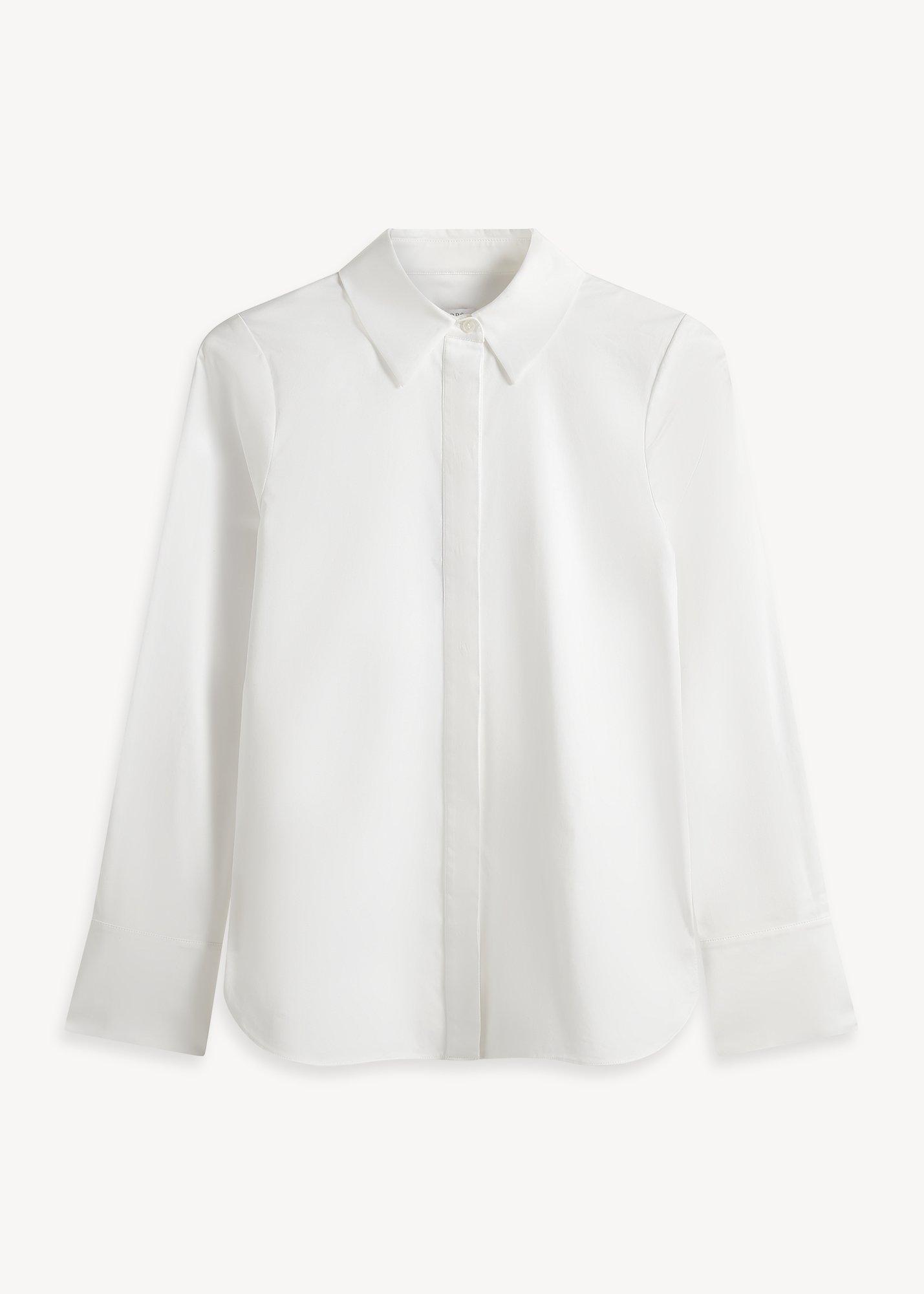 Andra Cotton Blend Shirt