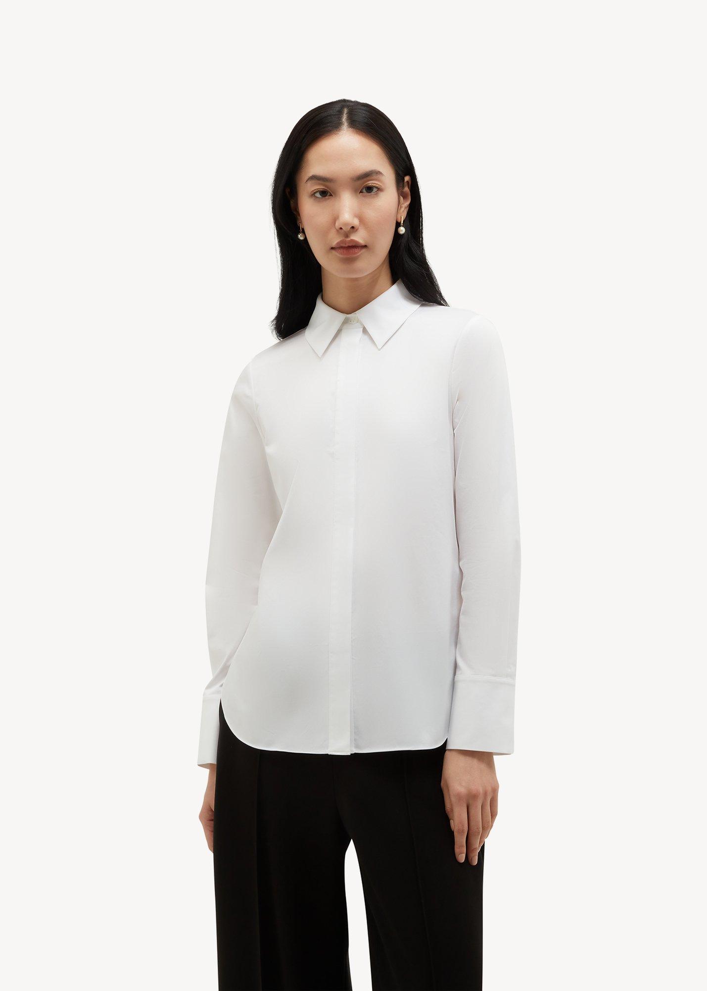 Andra Cotton Blend Shirt
