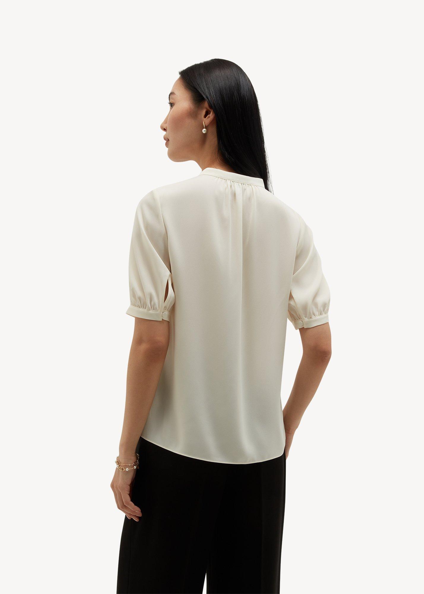 Butter Cream Azalea Blouse, Buttercream, hi-res
