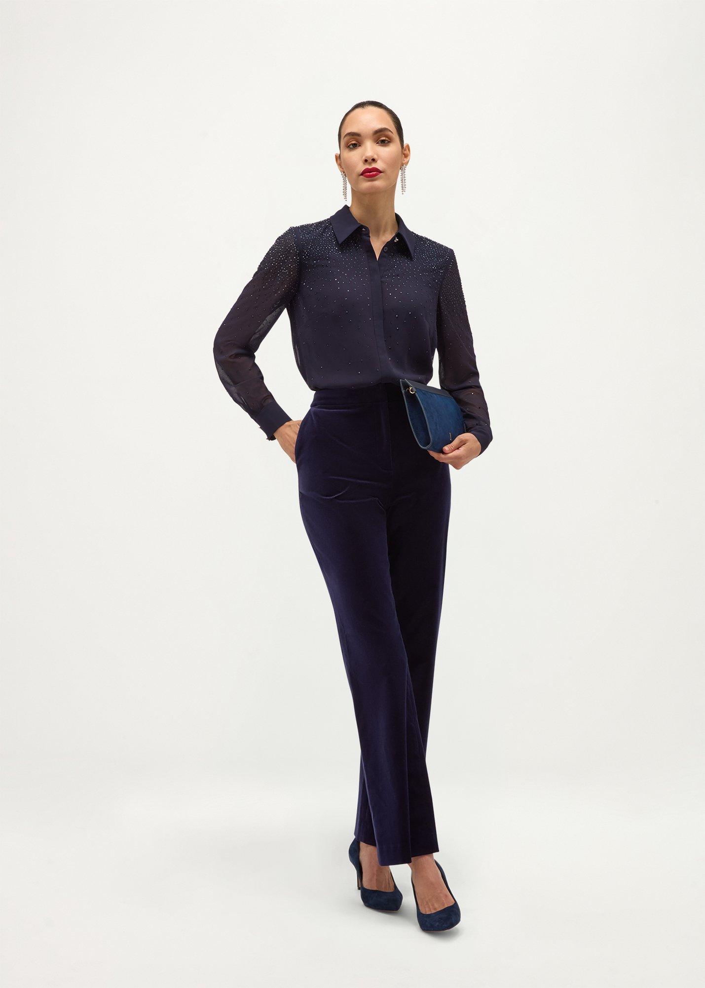 Shona Hot Fix Shirt , Midnight, hi-res