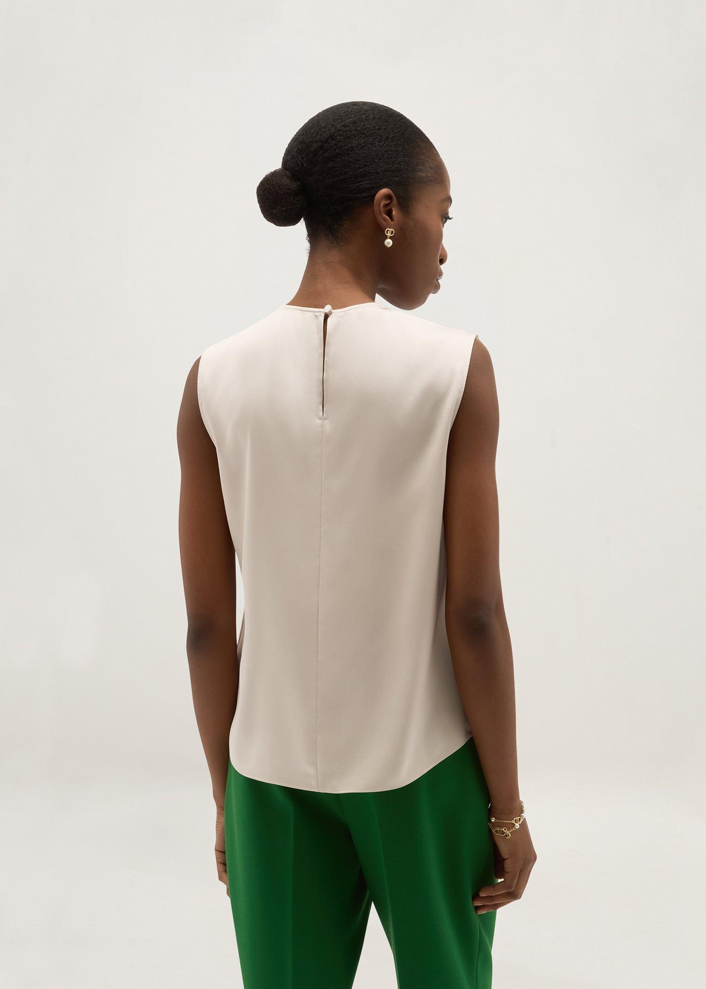 Rosanne Blouse, Oyster, hi-res