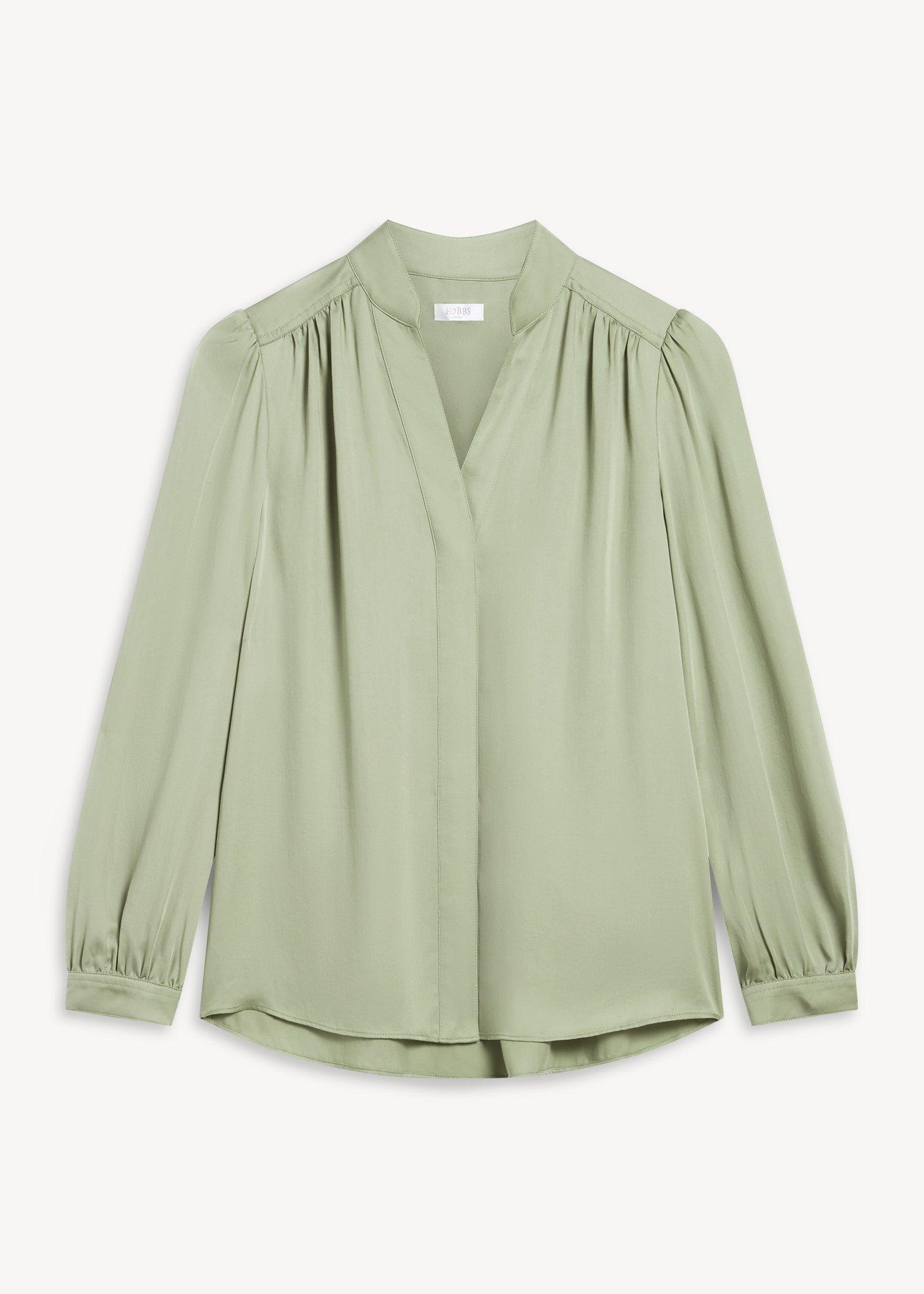 Gwen Satin Blouse