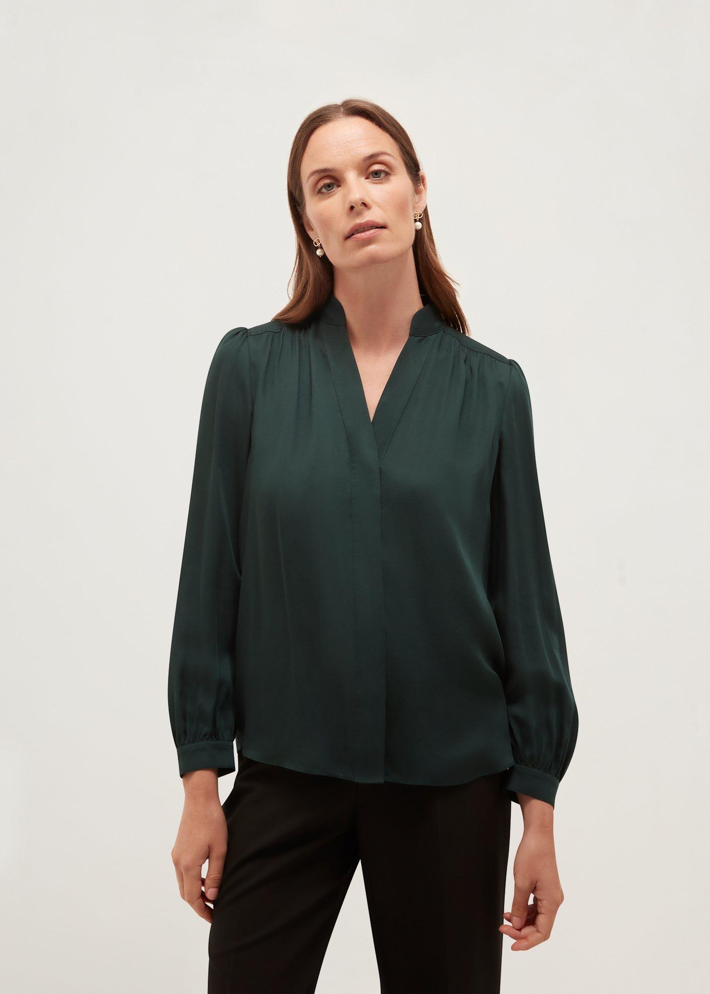 Gwen Satin Blouse