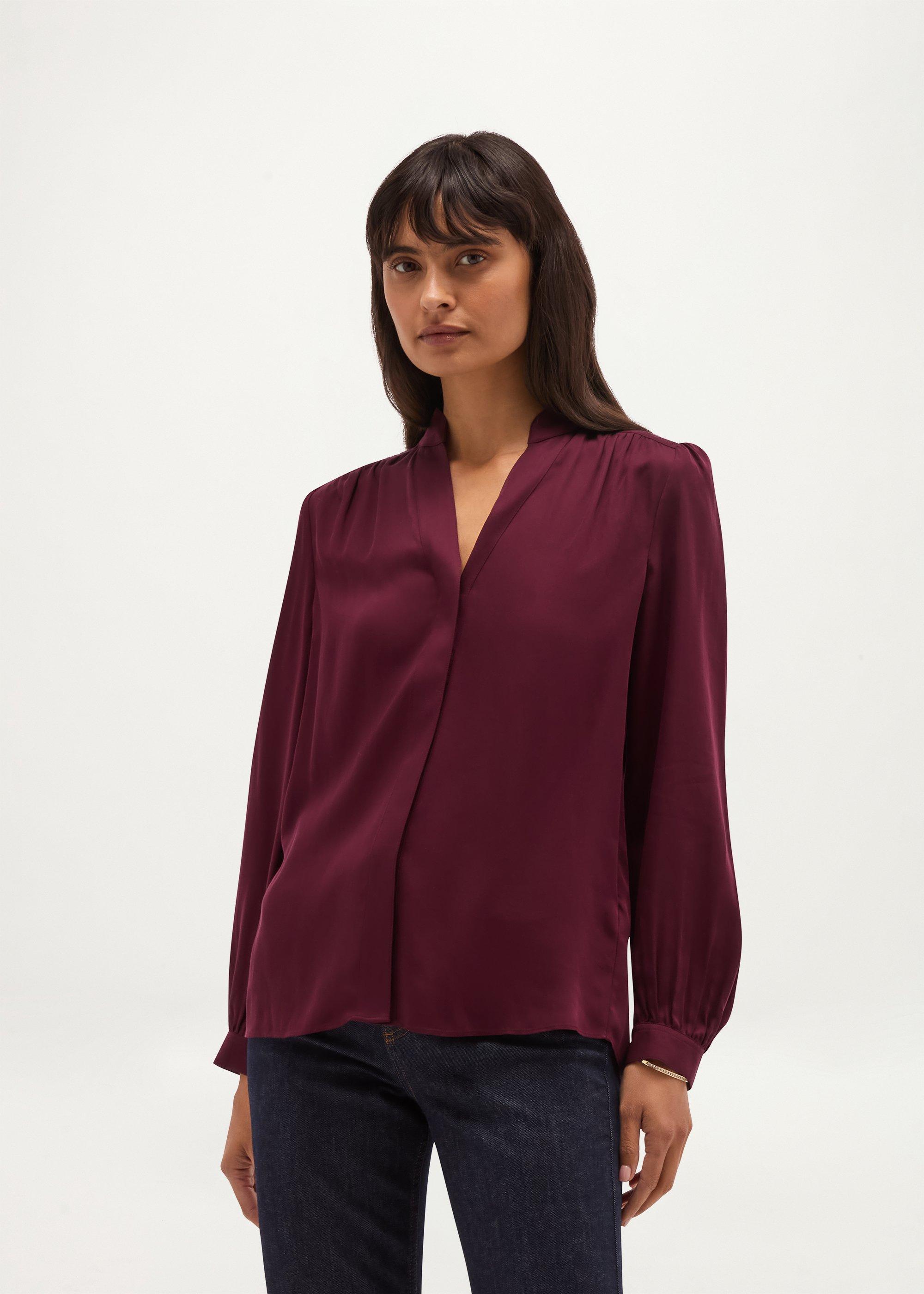 Gwen Satin Blouse