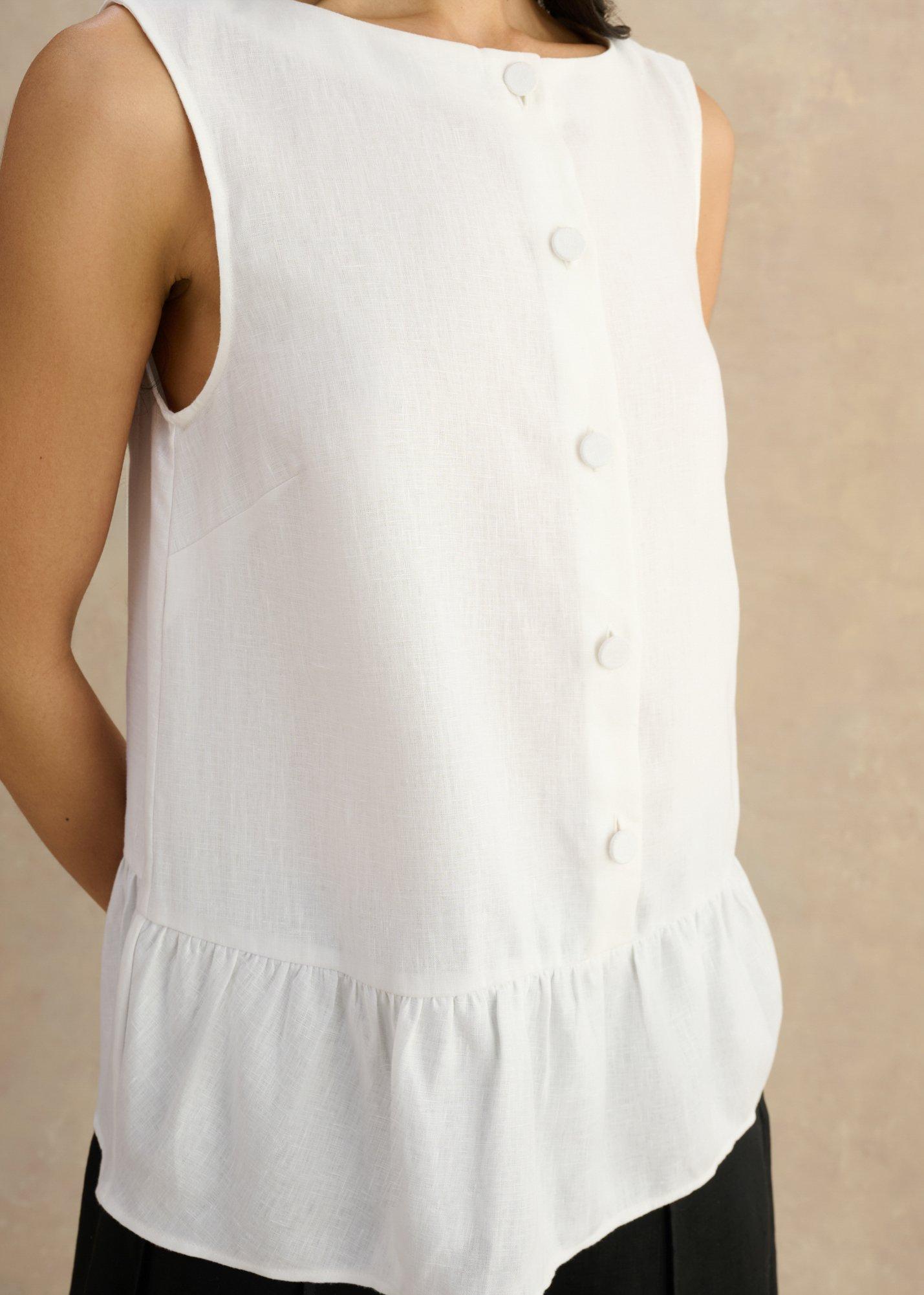 Saige Blouse, Hobbs White, hi-res