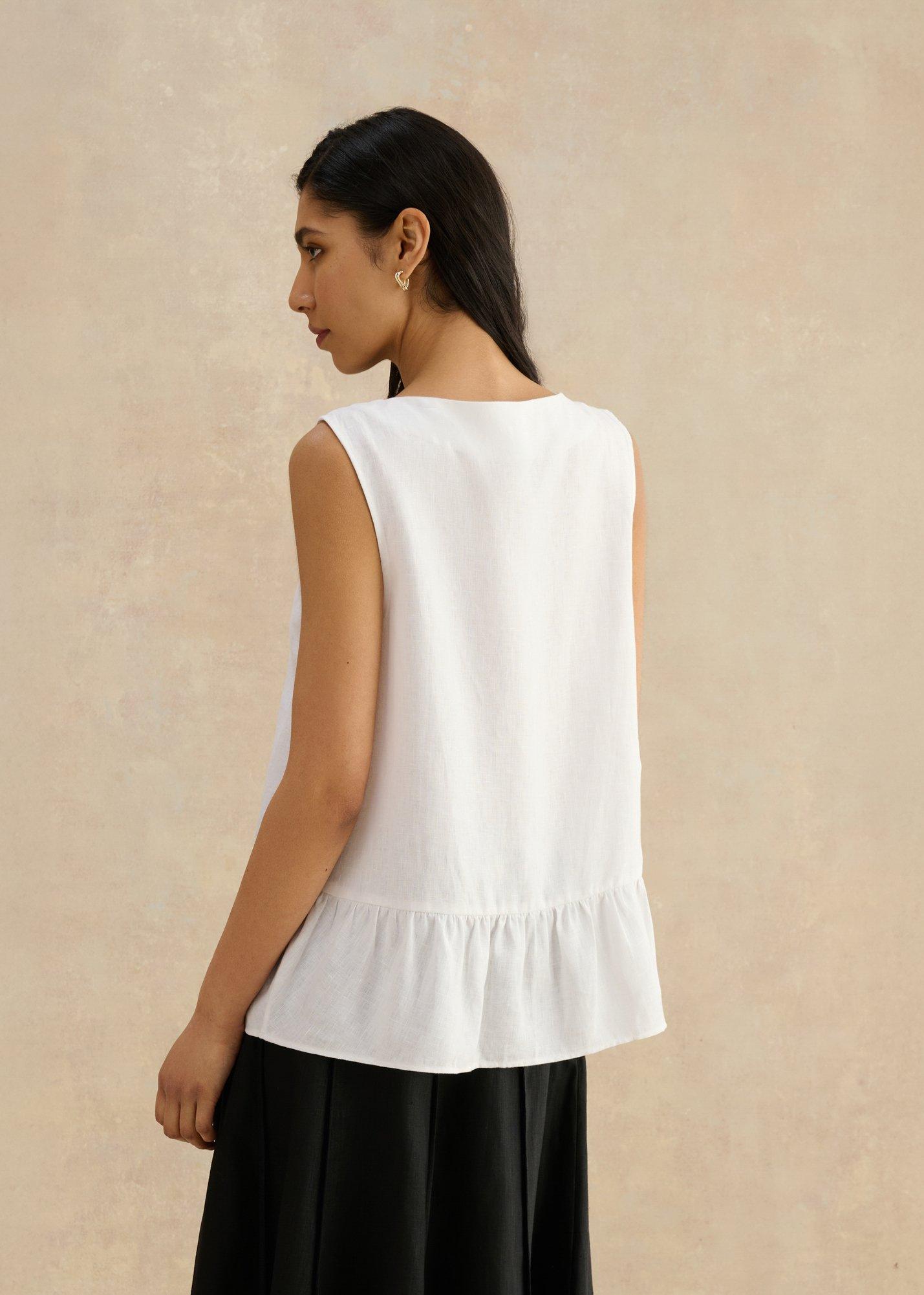 Saige Blouse, Hobbs White, hi-res