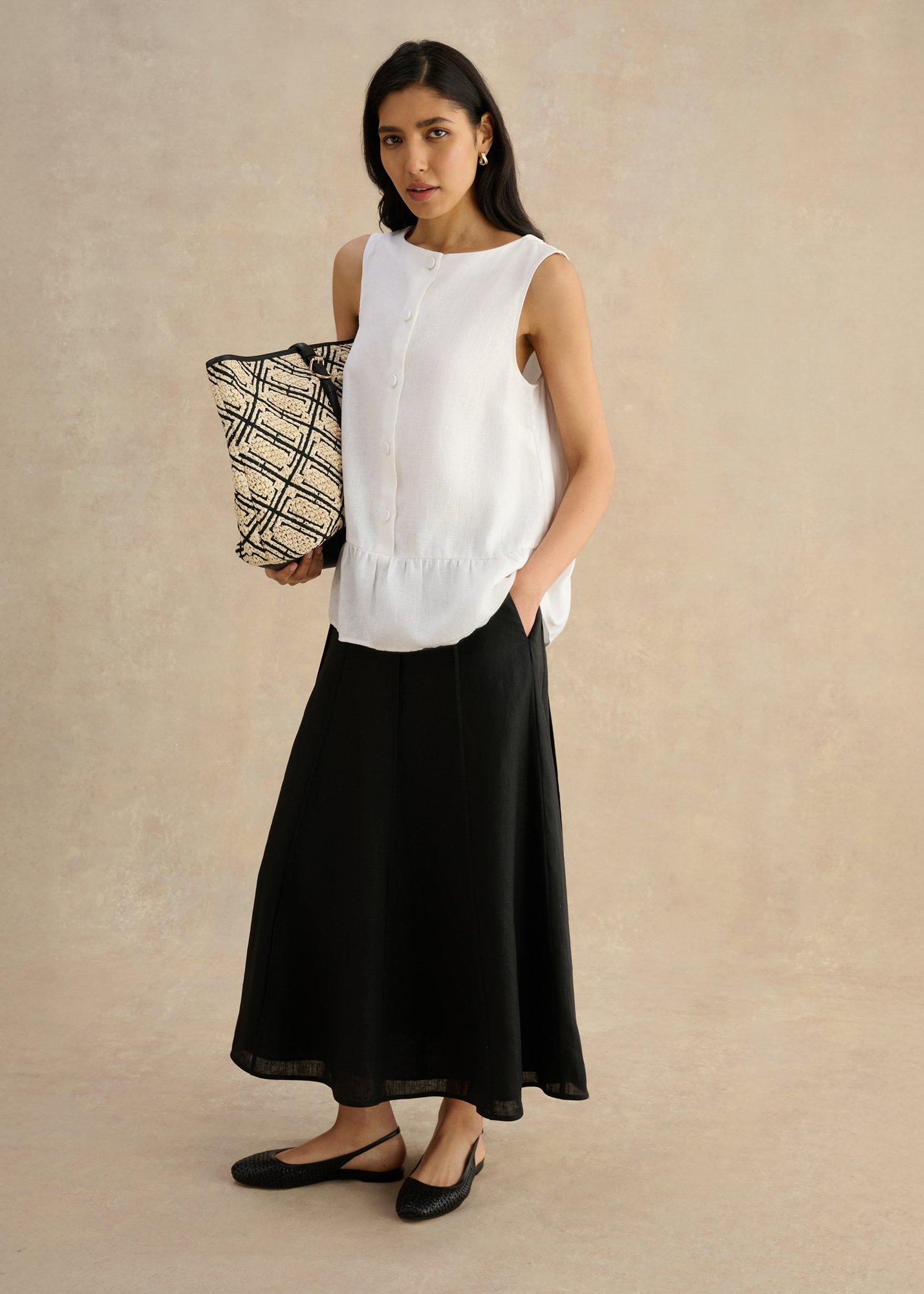 Saige Blouse, Hobbs White, hi-res