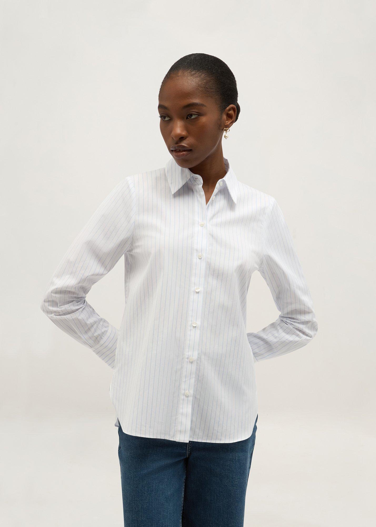 Kora Striped Cotton Shirt