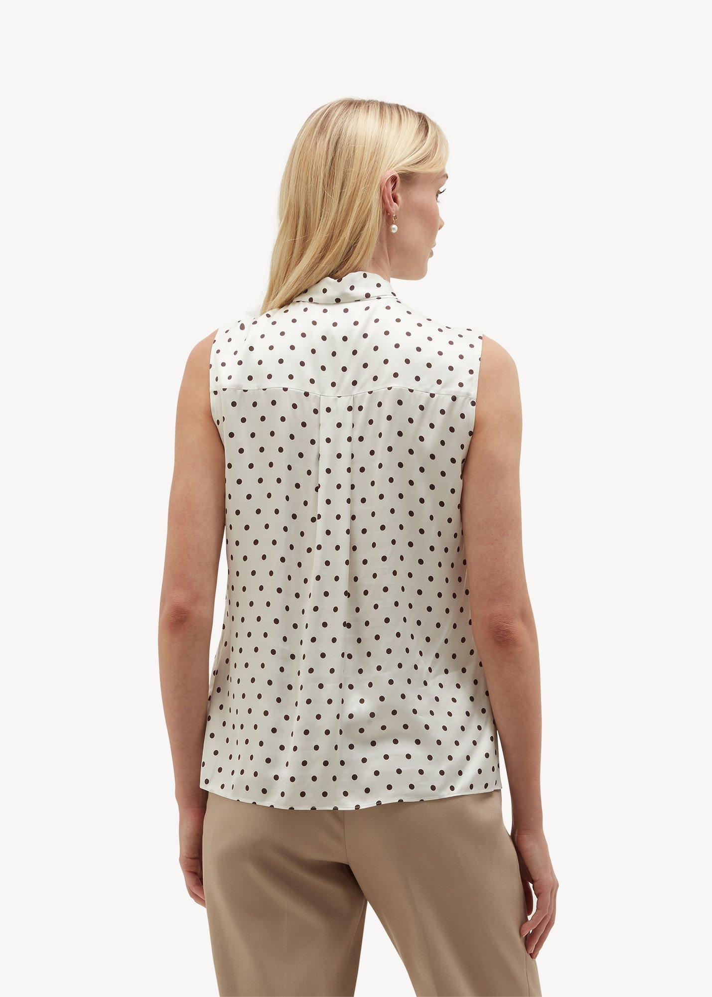 Natasha Blouse, Brown Ivory, hi-res