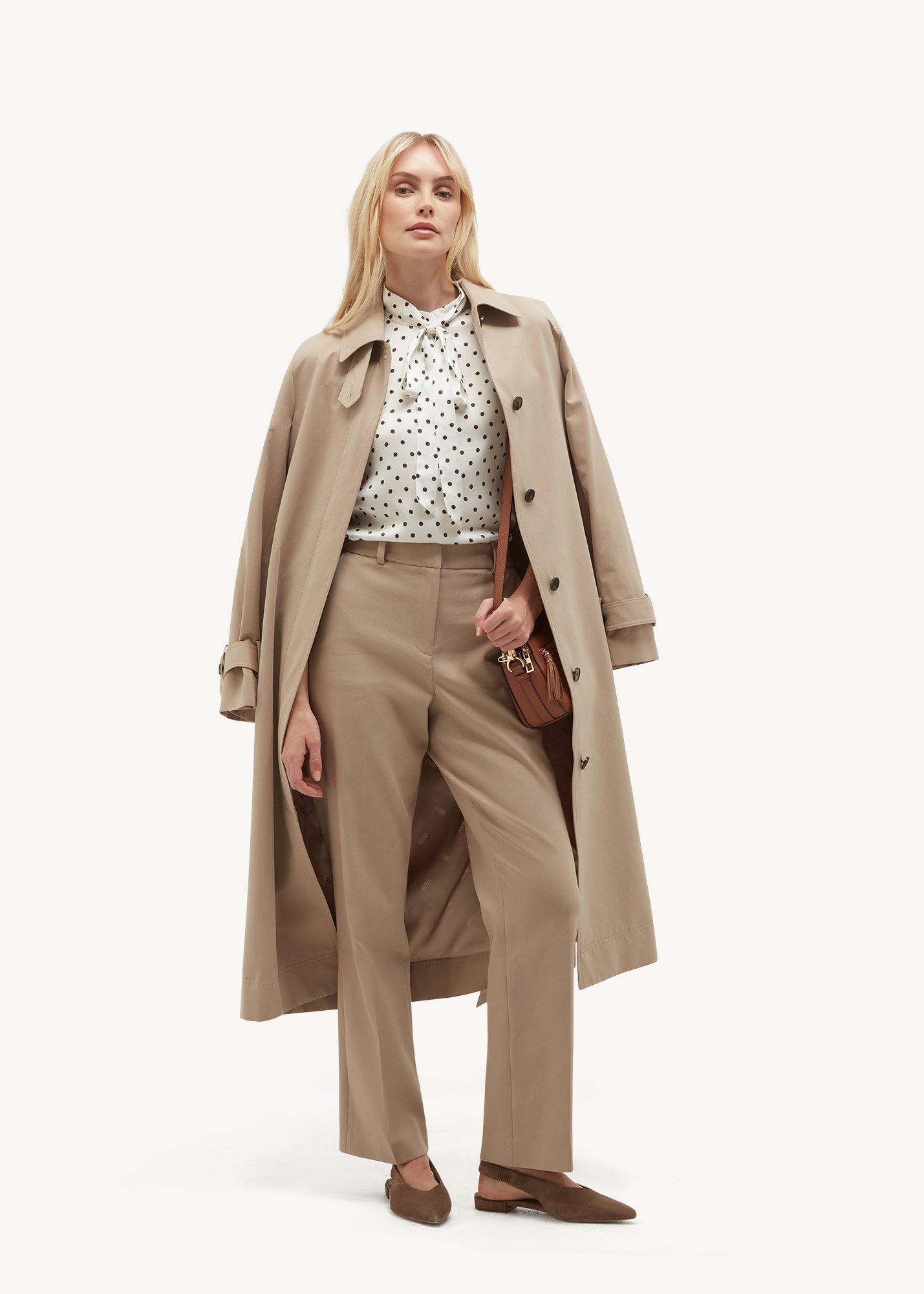 Natasha Blouse, Brown Ivory, hi-res