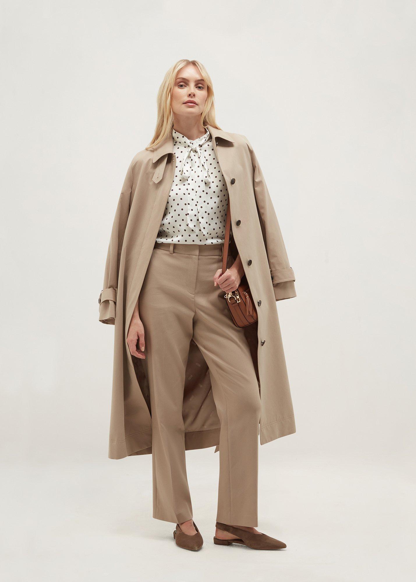 Natasha Blouse, Brown Ivory, hi-res