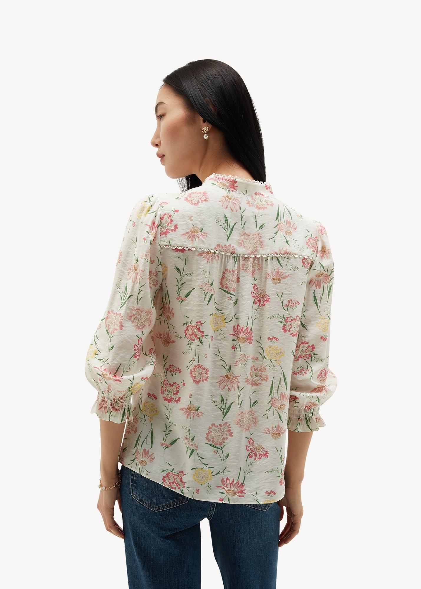 Frances Blouse, Ivory Multi, hi-res