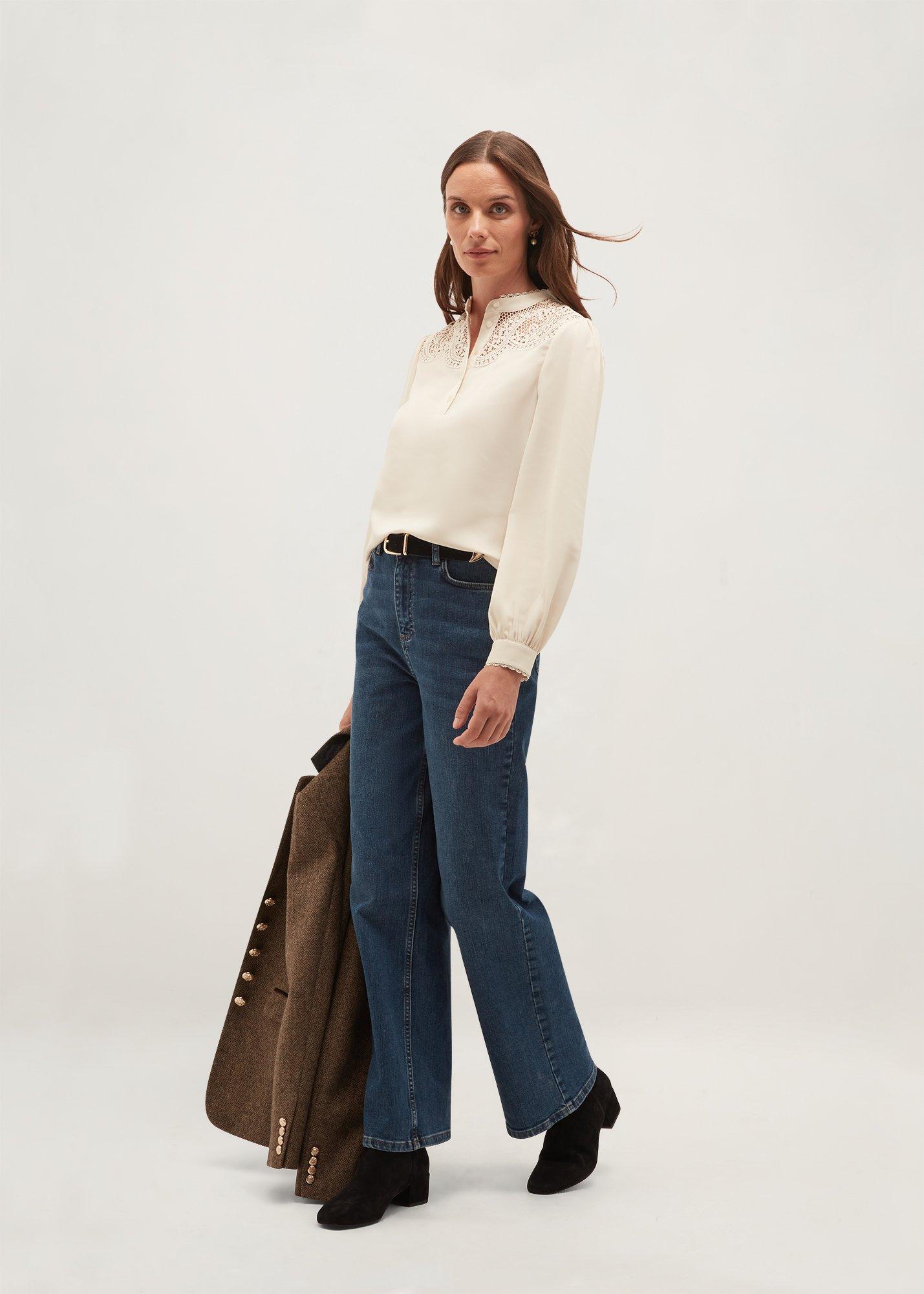 Rosie Blouse, Soft Cream, hi-res