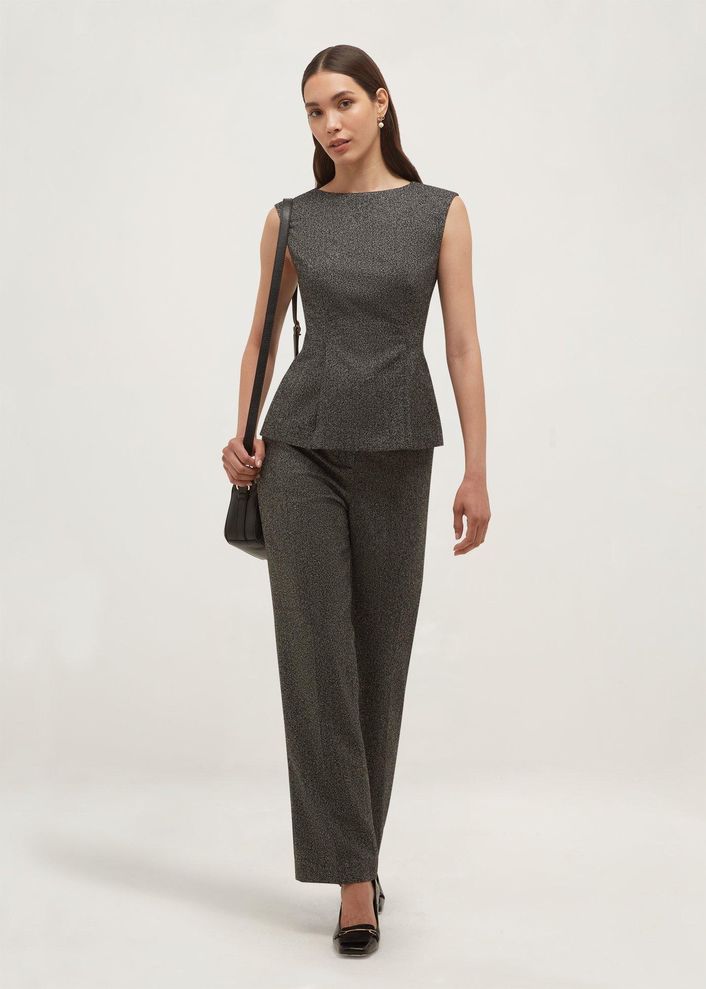 Jasmina Top, Black Ivory, hi-res