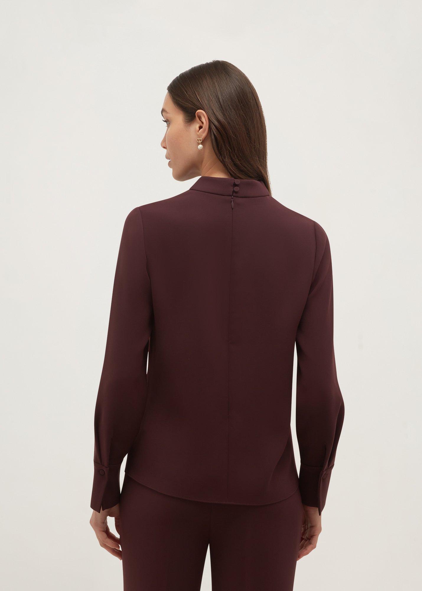 Cordelia Blouse, Malbec Purple, hi-res