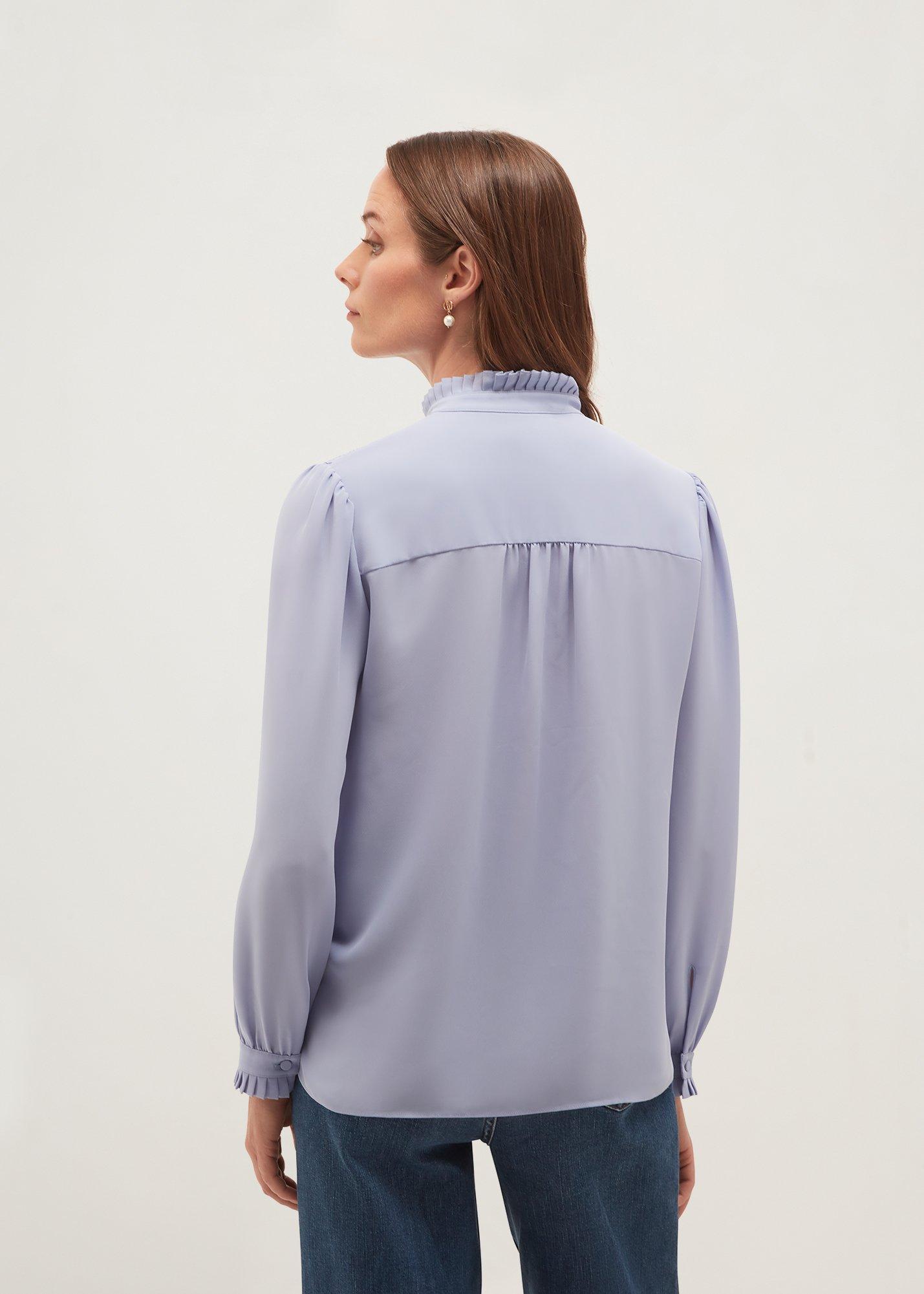 Delora Blouse, Cornflower Blue, hi-res