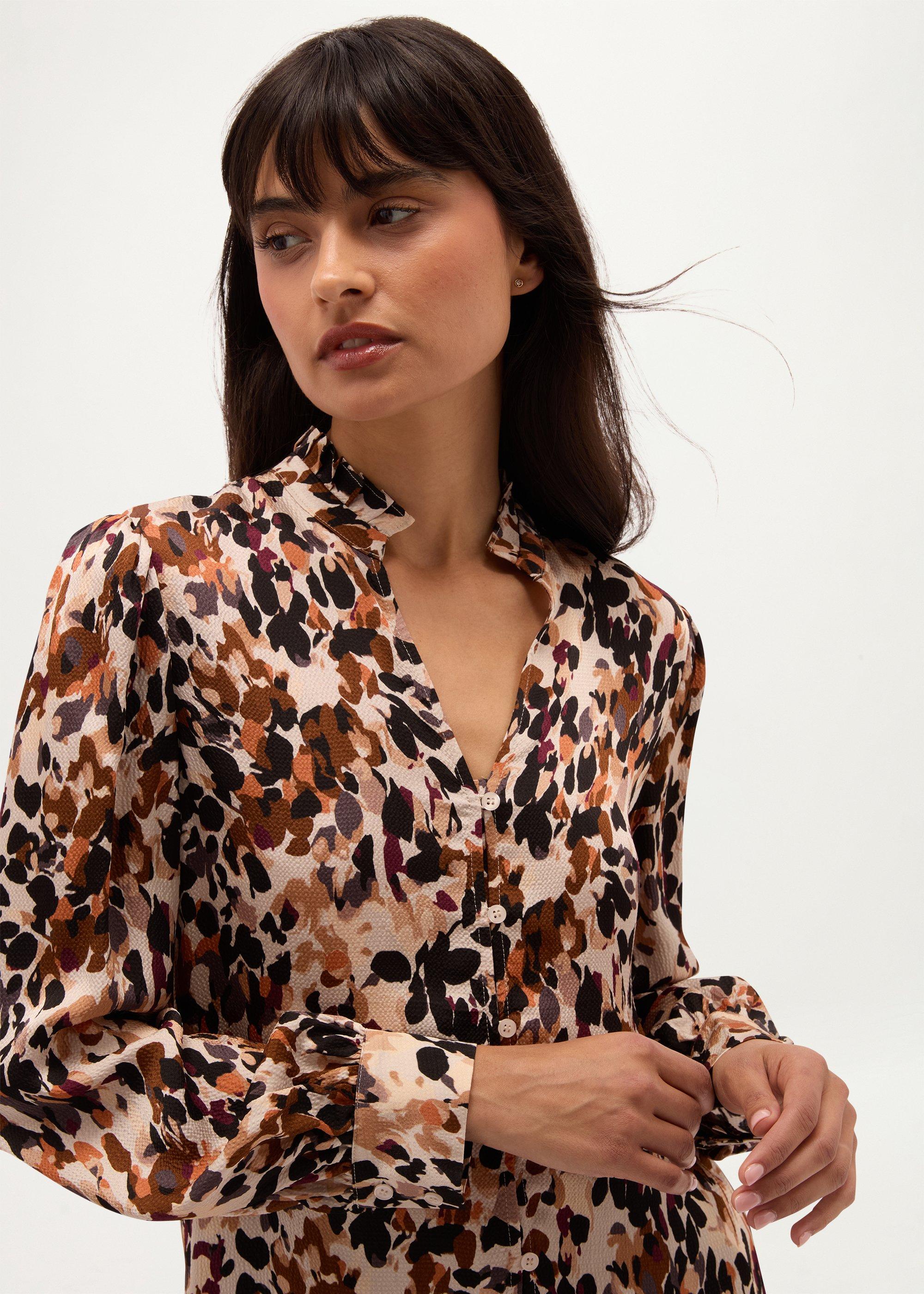 Yasmina Blouse, Stone Multi, hi-res