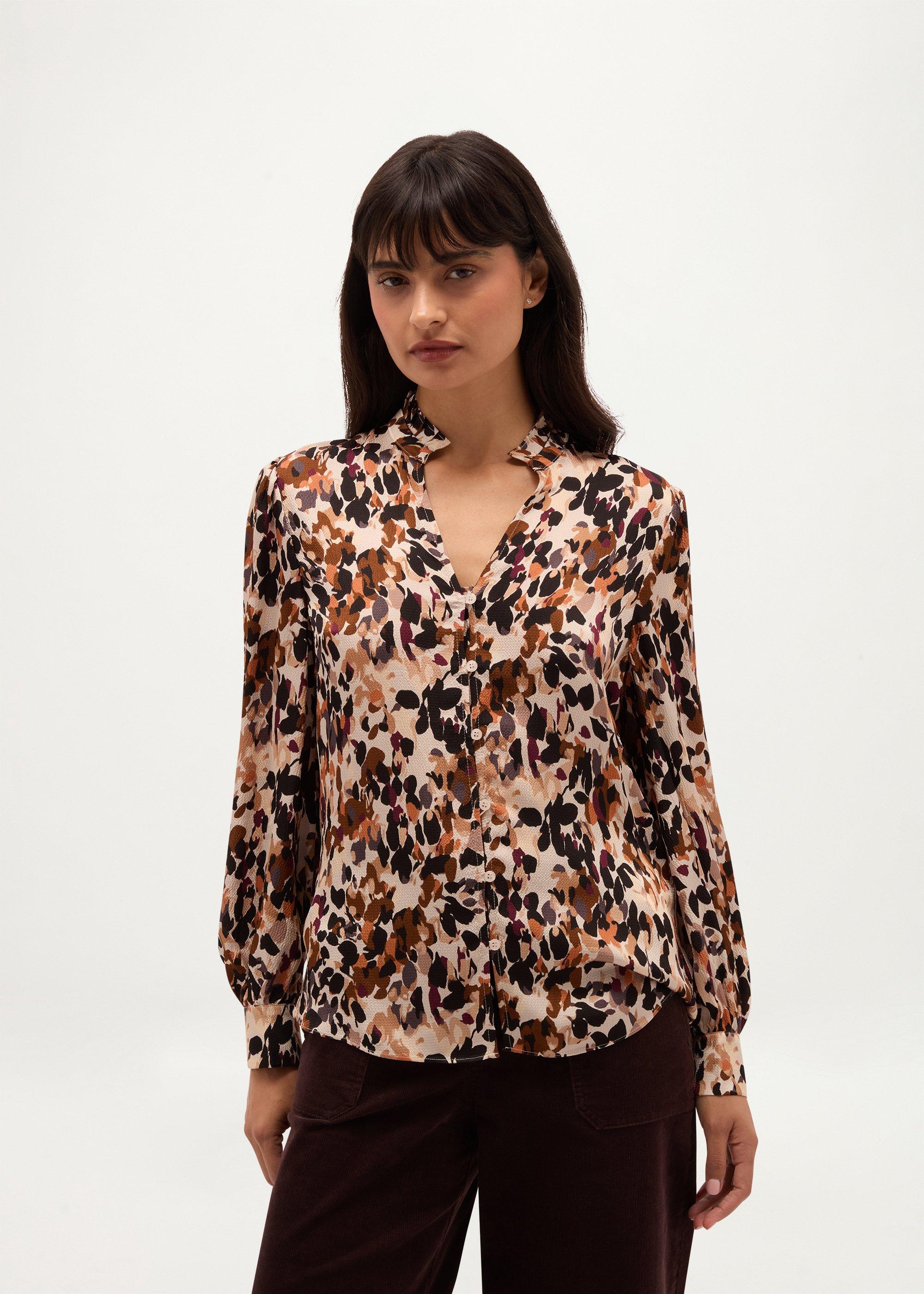 Yasmina Blouse, Stone Multi, hi-res