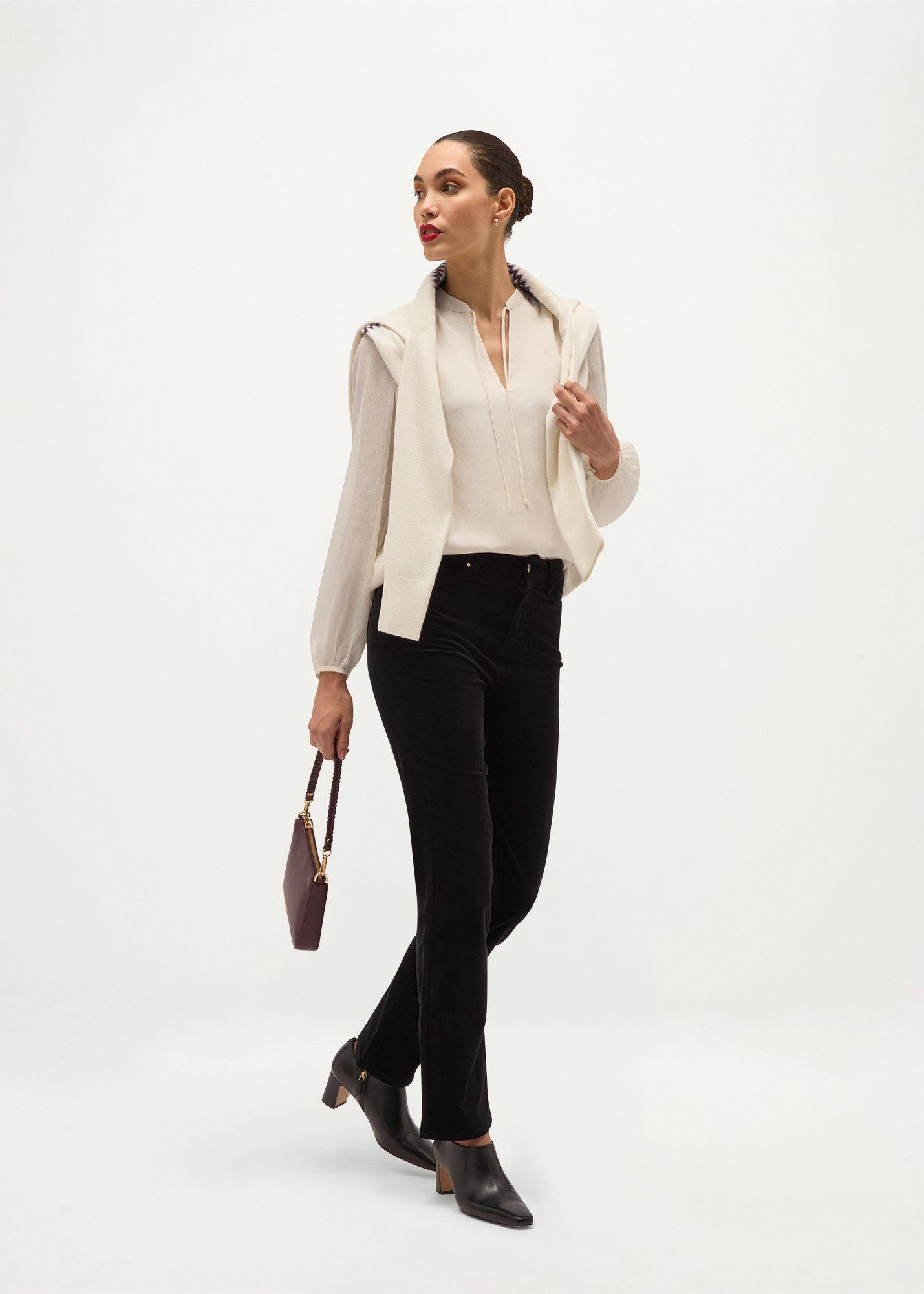 Annika Blouse, Warm Ivory, hi-res
