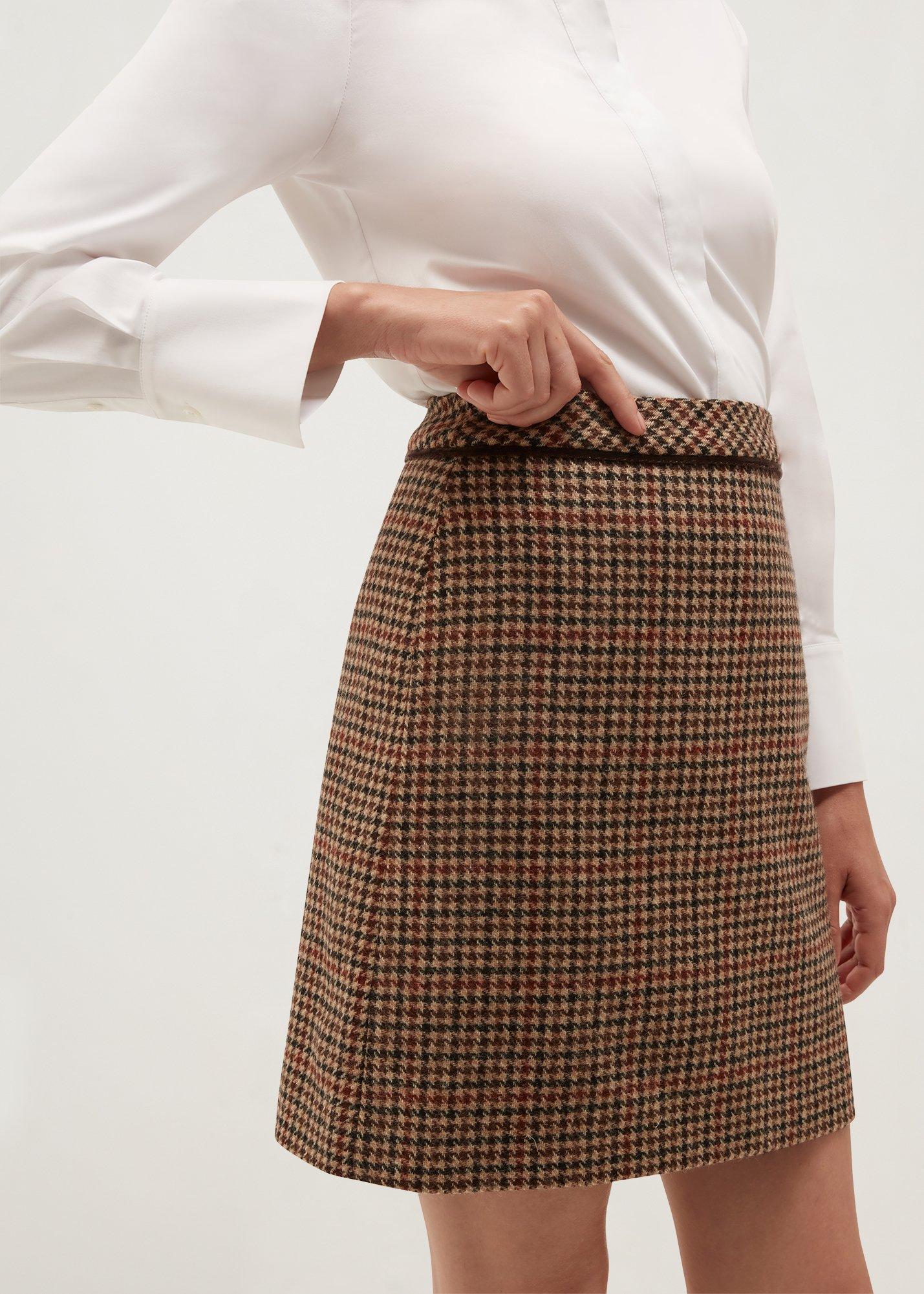 Dolly Skirt, Brown Multi, hi-res