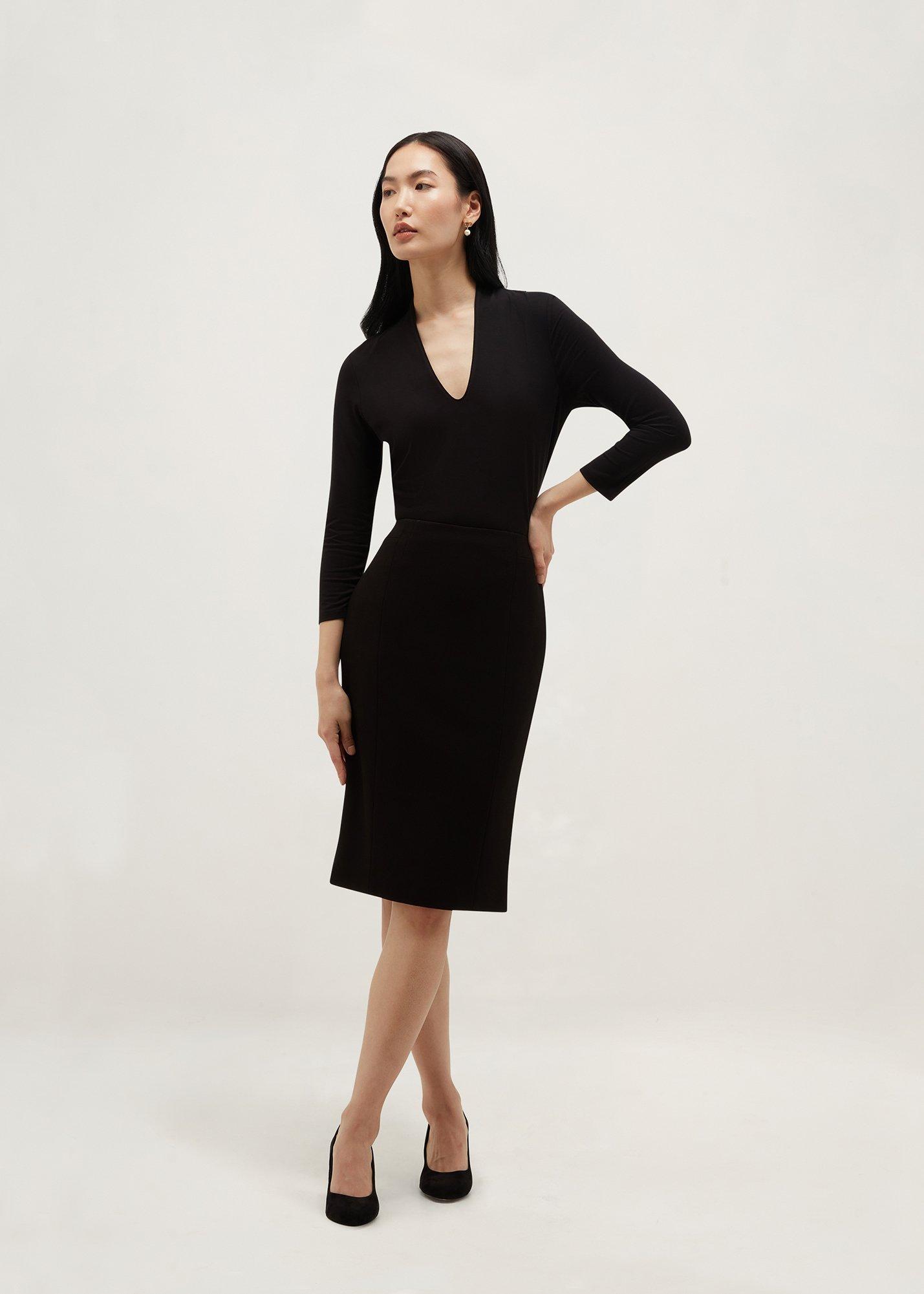 Petite Lea Pique Skirt