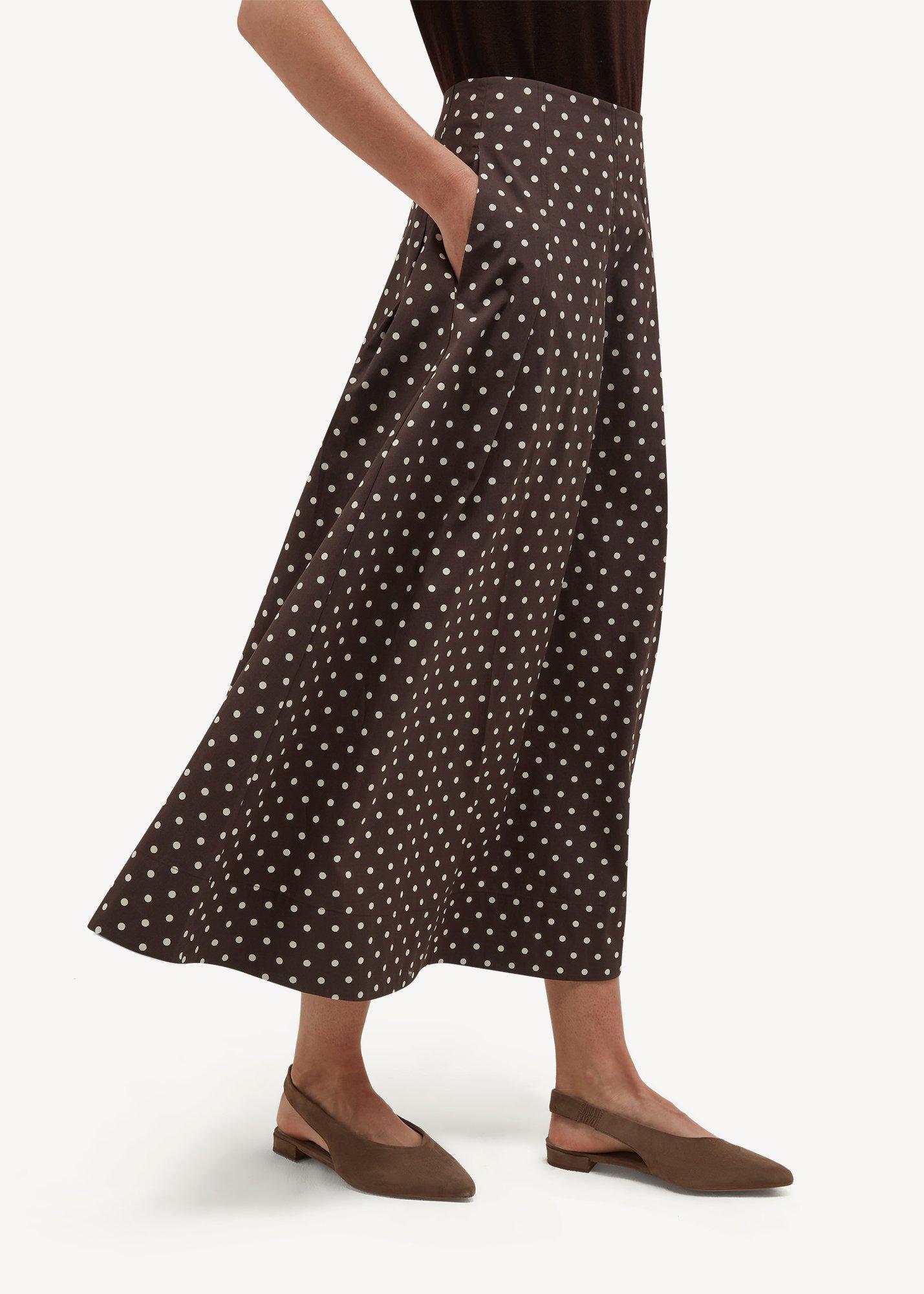 Antonella Skirt, Brown Ivory, hi-res