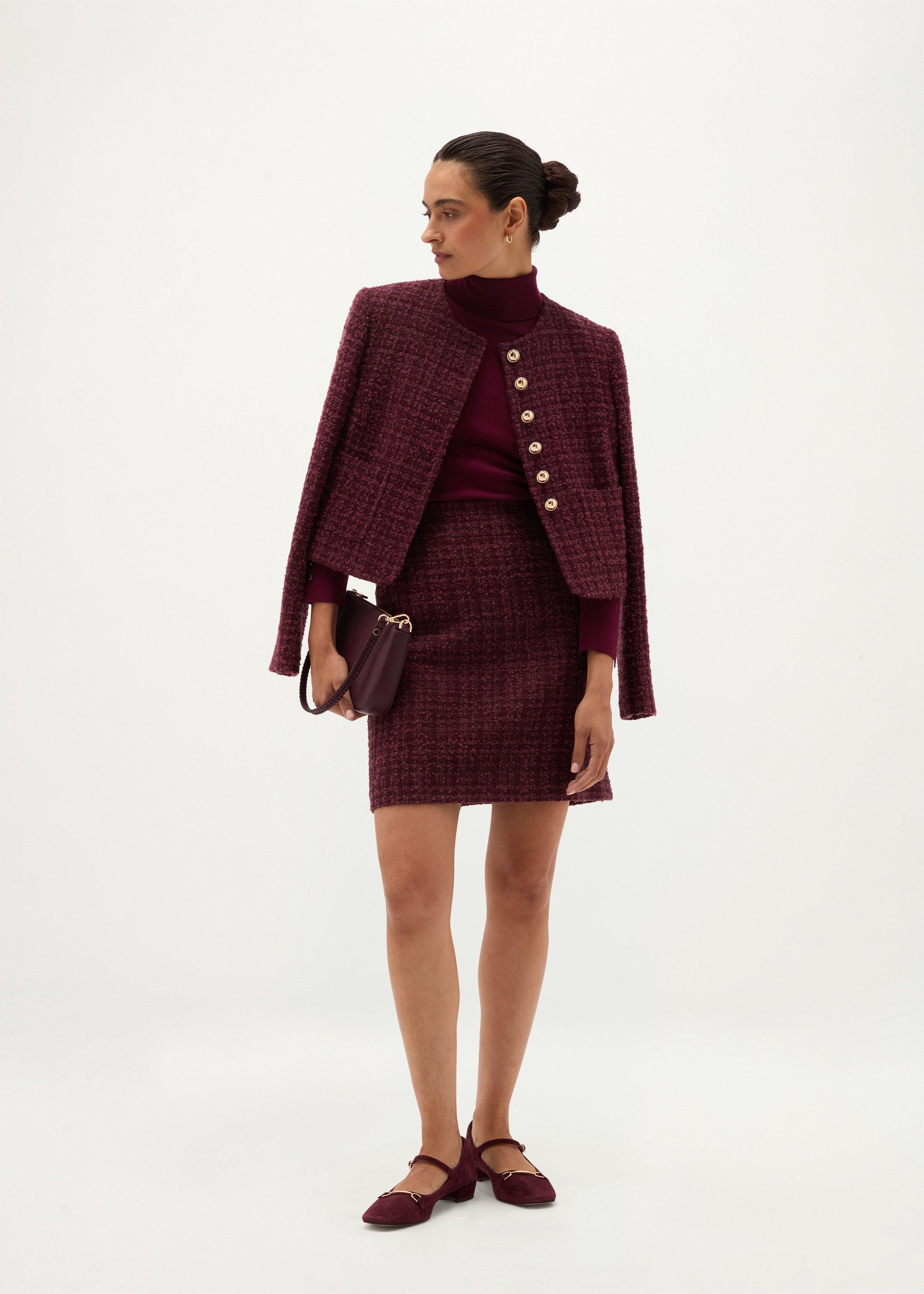 Maria Tweed Skirt