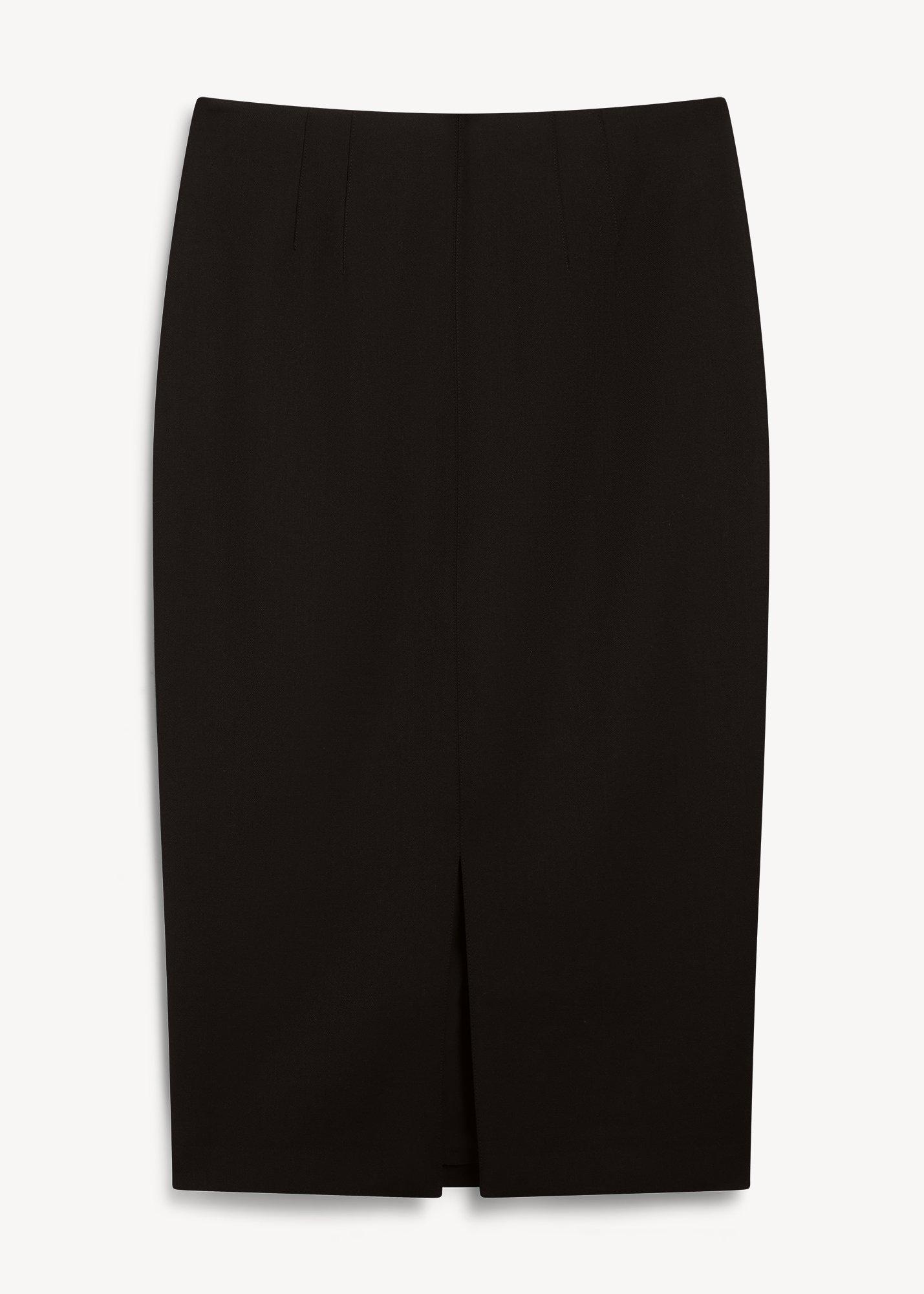 Lavinia Wool Blend Skirt