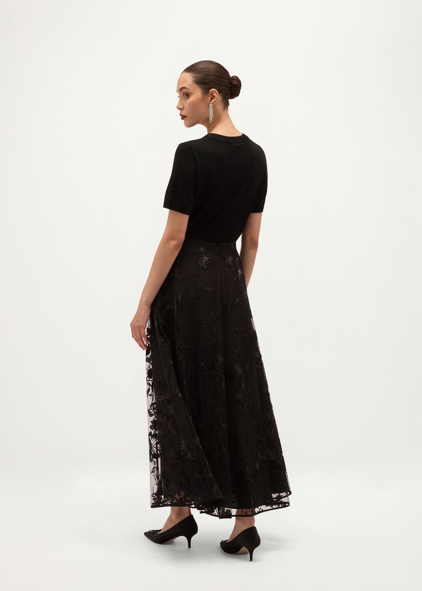 Addlington Skirt, Black, hi-res