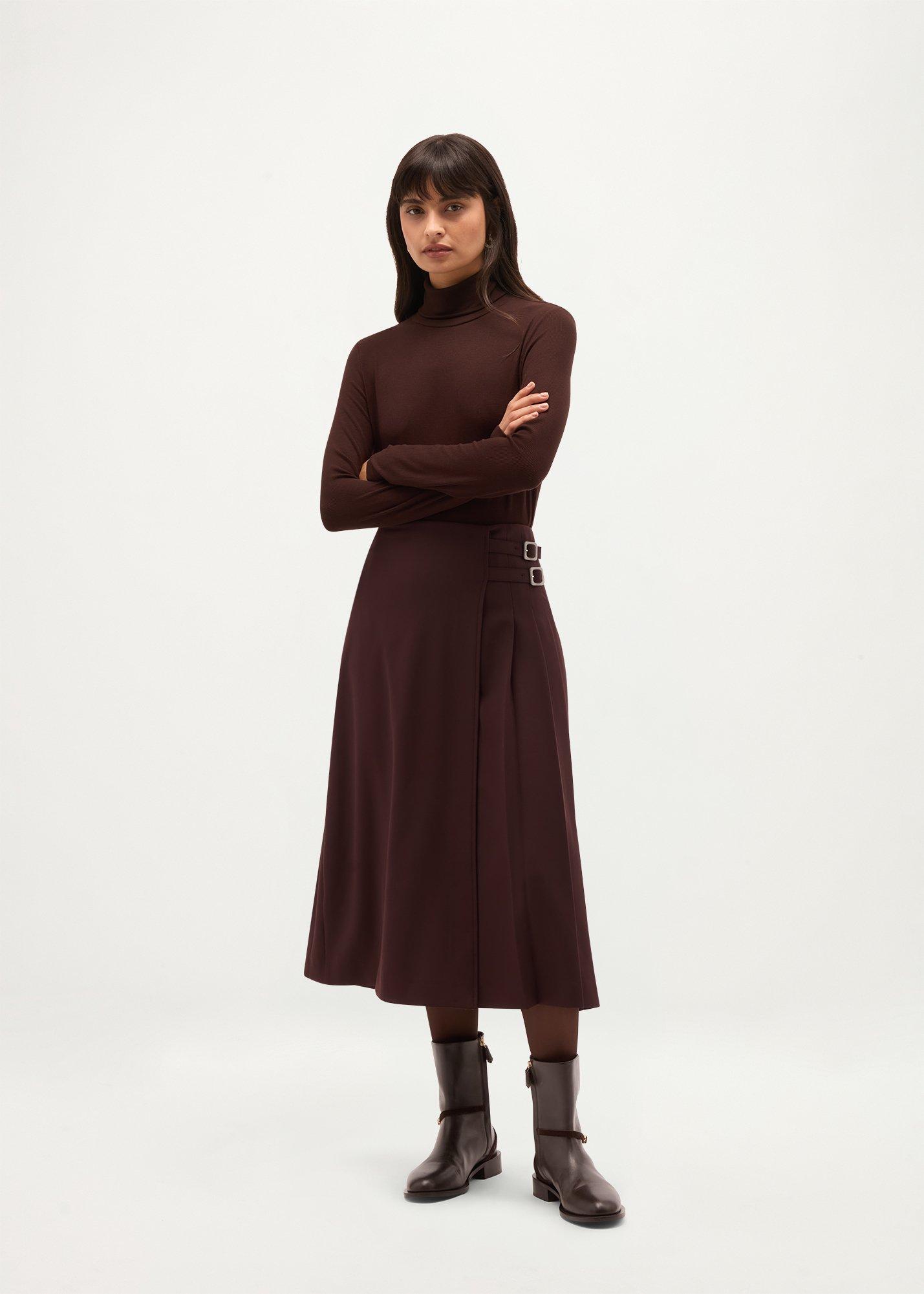 Sutton Pleated Skirt