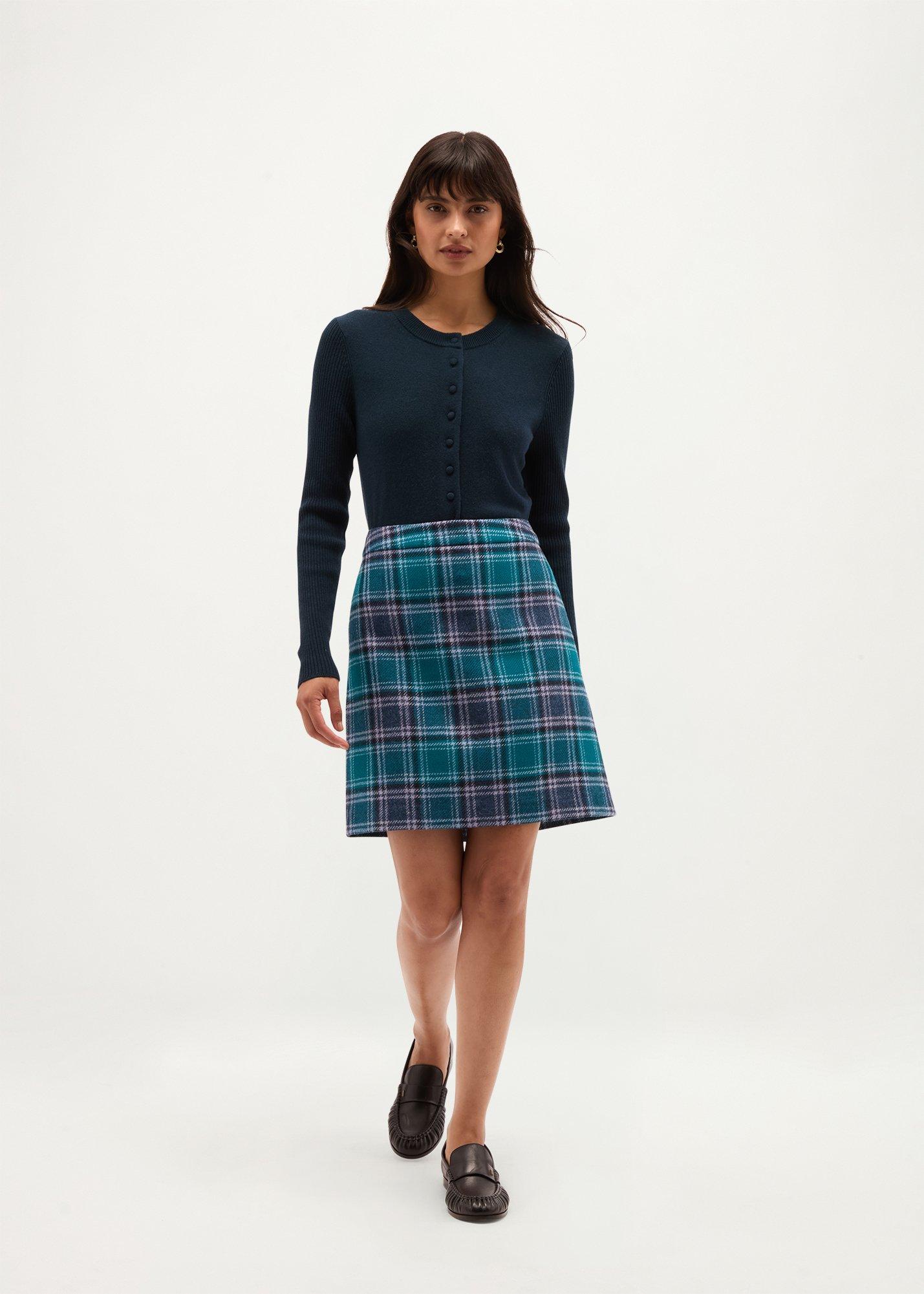 Henley Wool Skirt