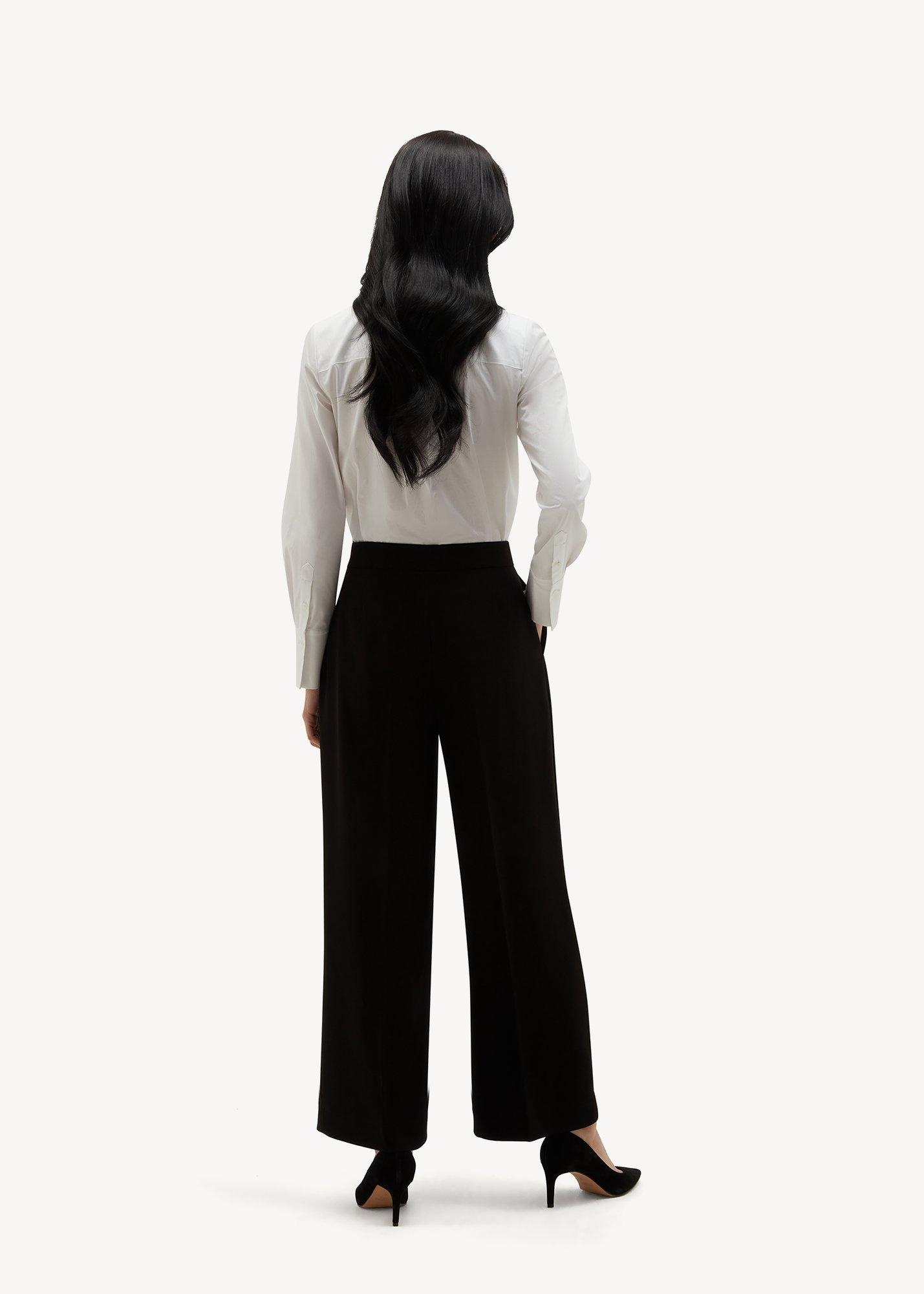 Rae Cropped Pants, Black, hi-res