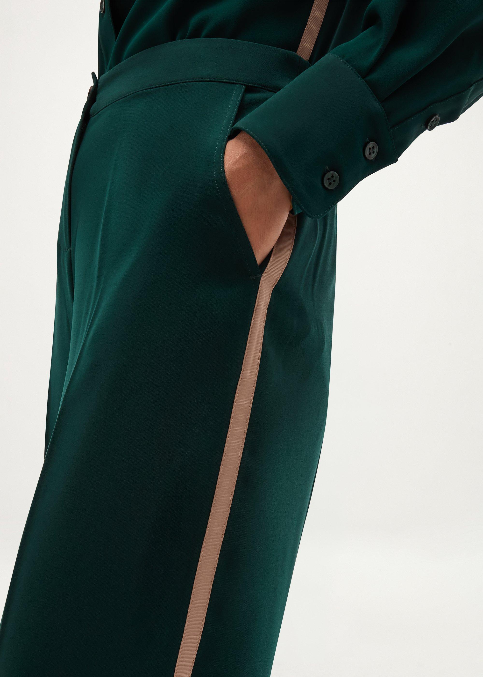 Petite Hadley Trousers, Dark Fir Green, hi-res