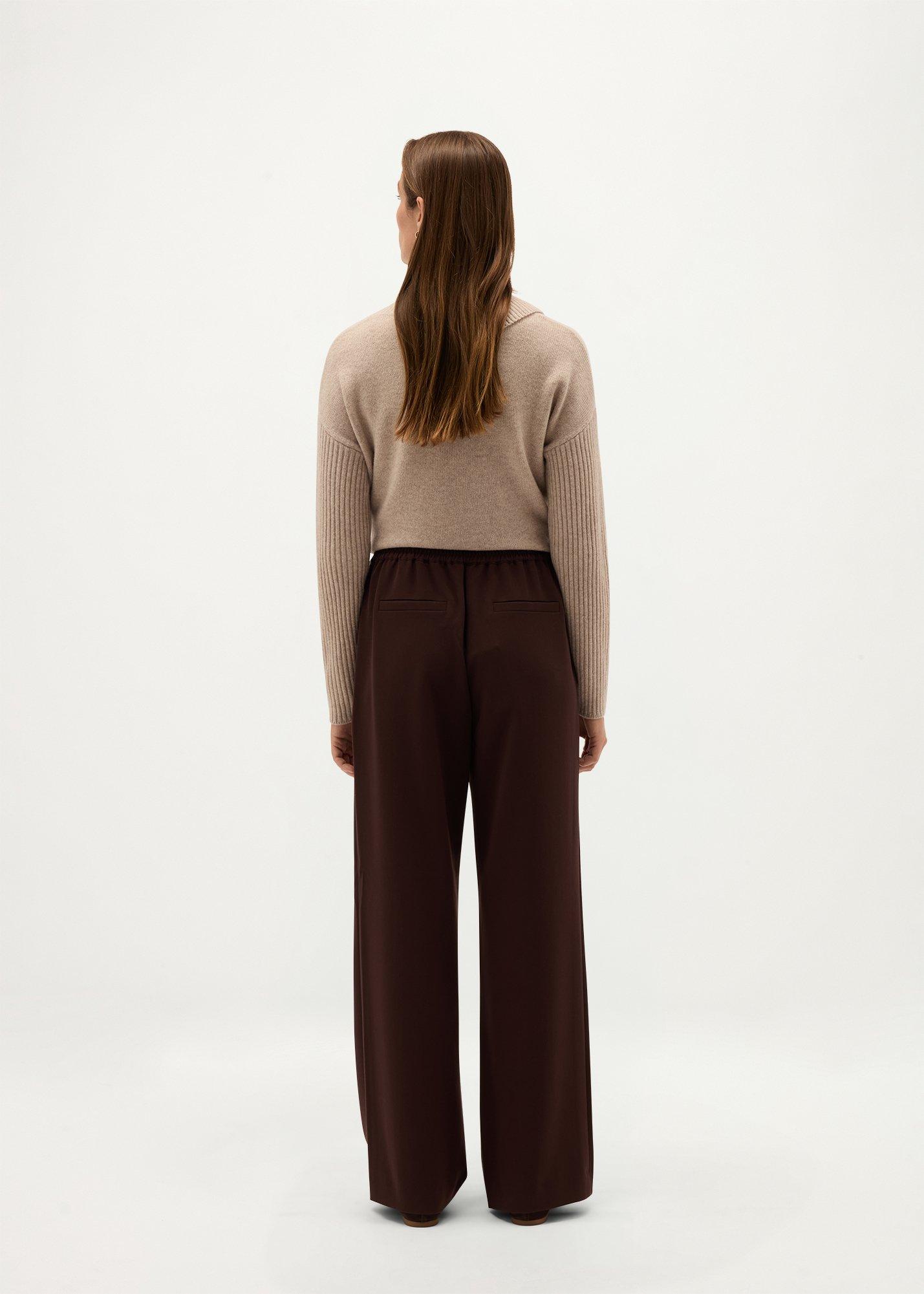Martine Trousers, Deep Brown, hi-res